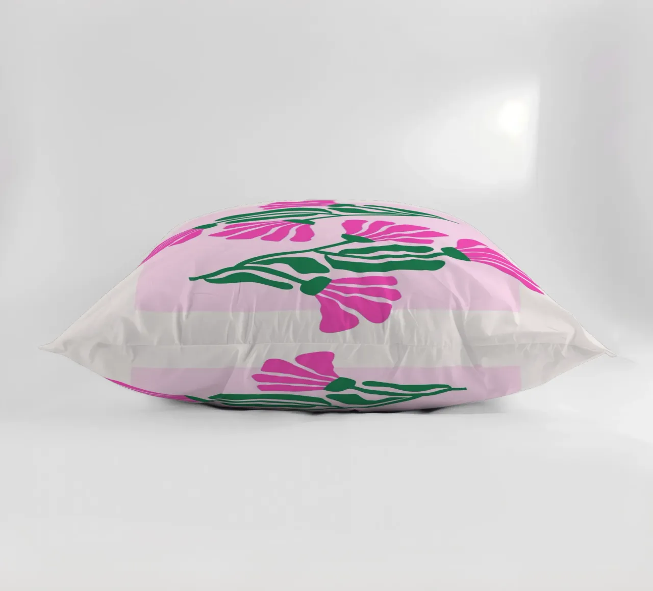 Psychedelic Blob Flower Groovy Abstract Pop Art Print coussin de NorwesClub