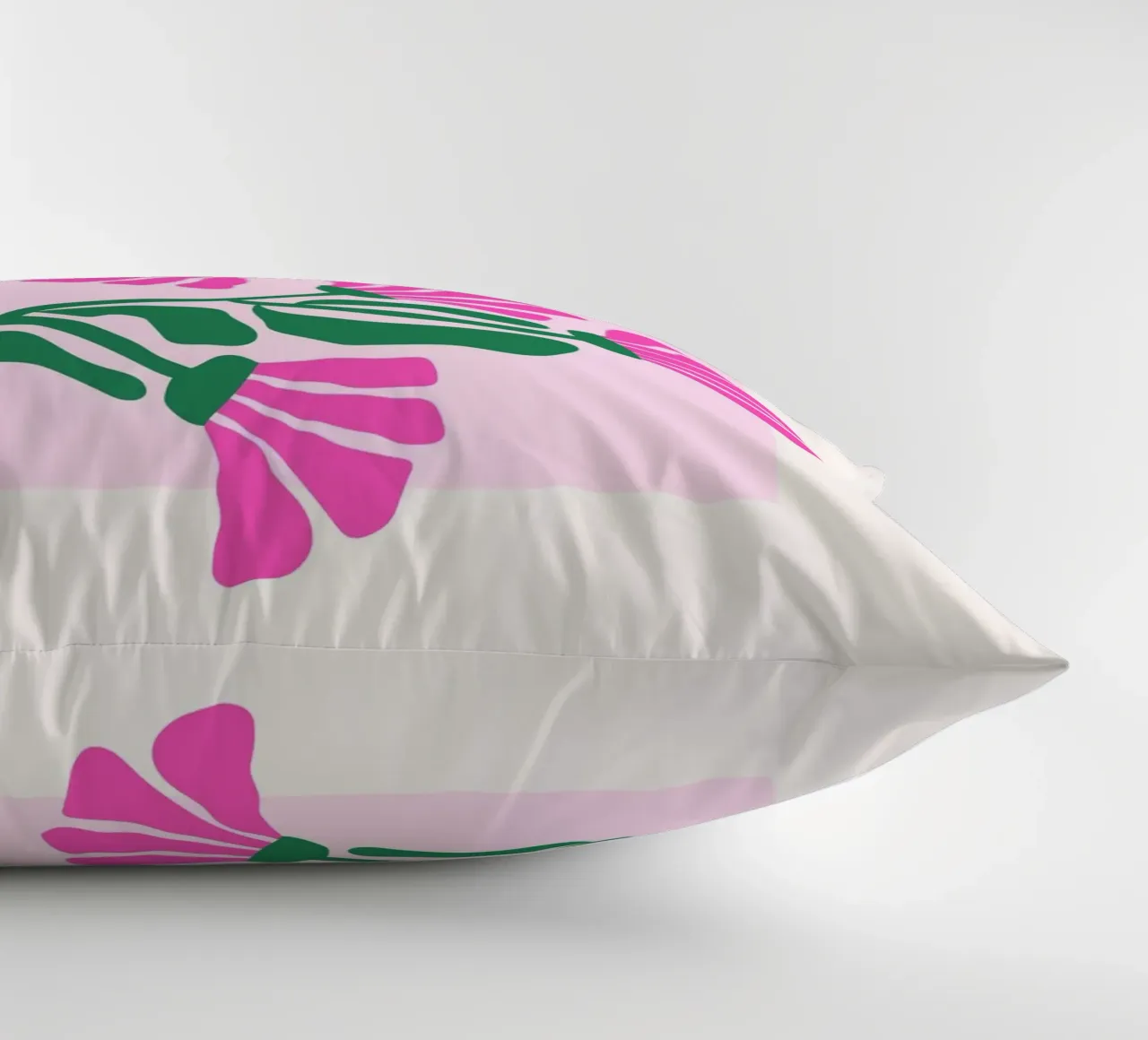 Psychedelic Blob Flower Groovy Abstract Pop Art Print coussin de NorwesClub