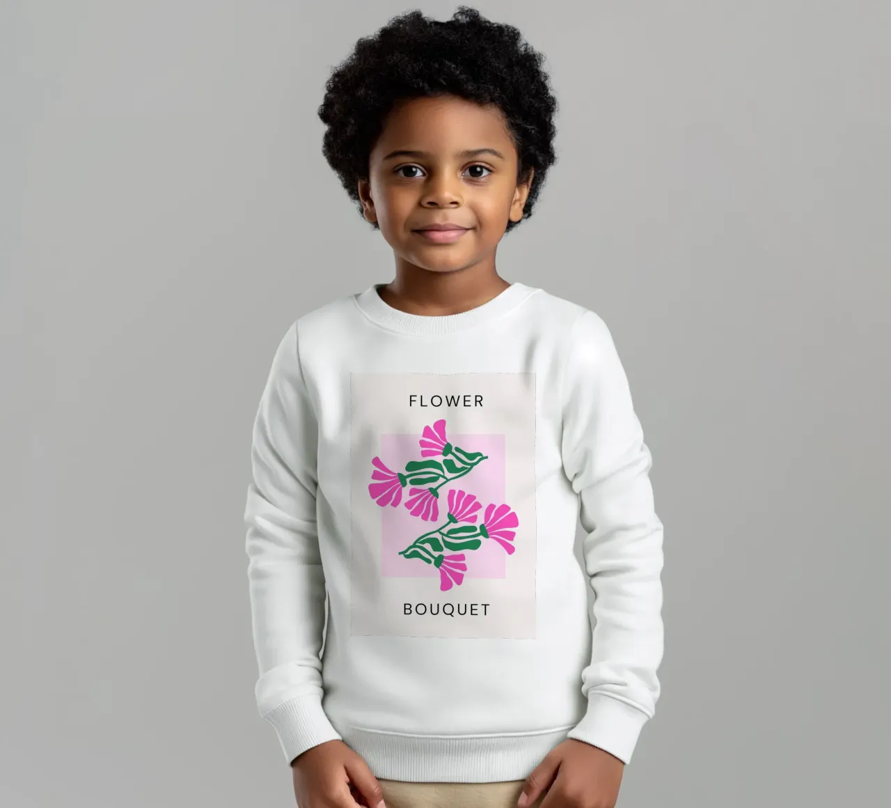 Psicodélico Blob Flor Groovy Abstracto Pop Art Imprimir sudadera para niño de NorwesClub