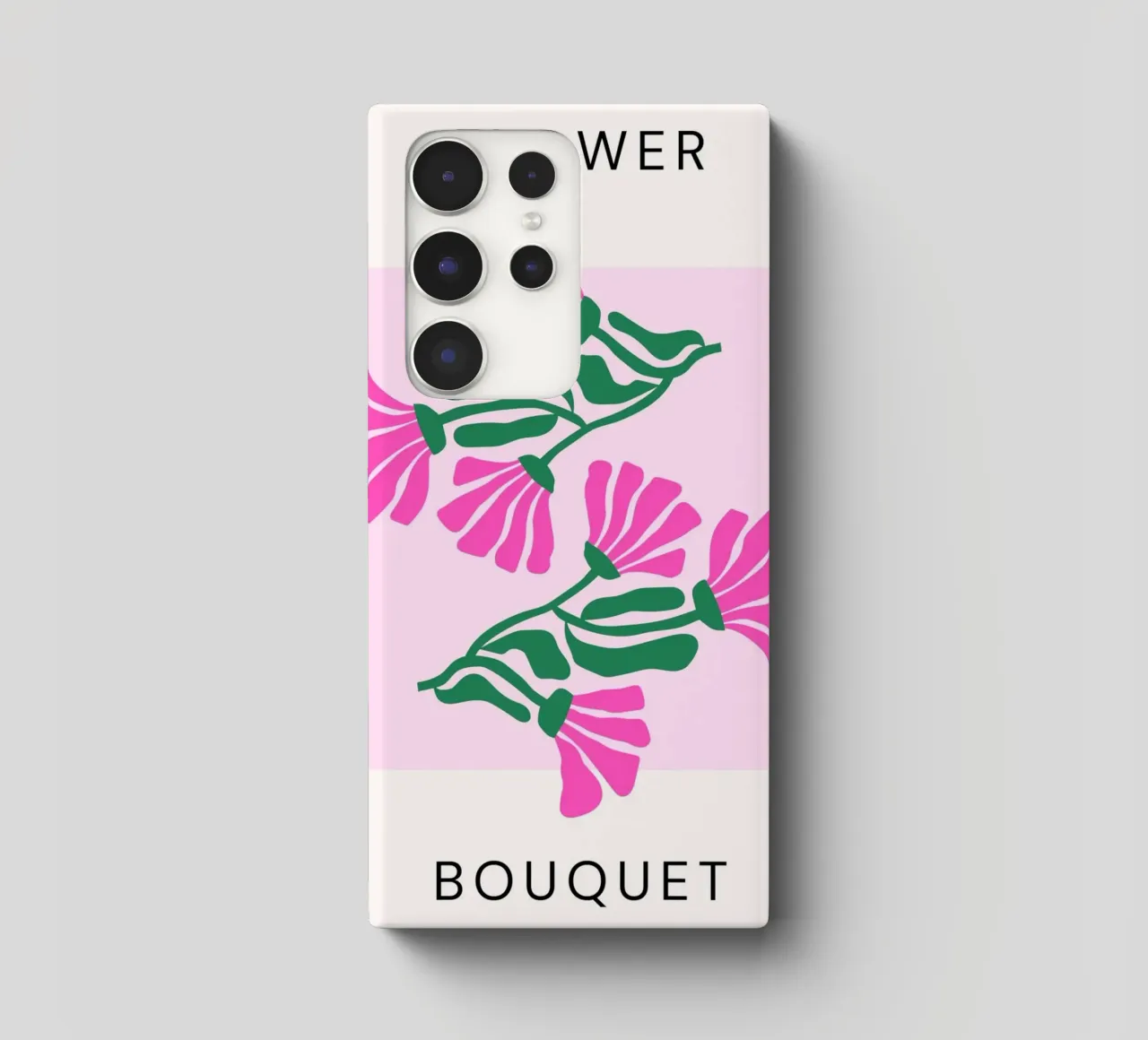 Psychedelic Blob Flower Groovy Abstract Pop Art Print samsung phone case by NorwesClub