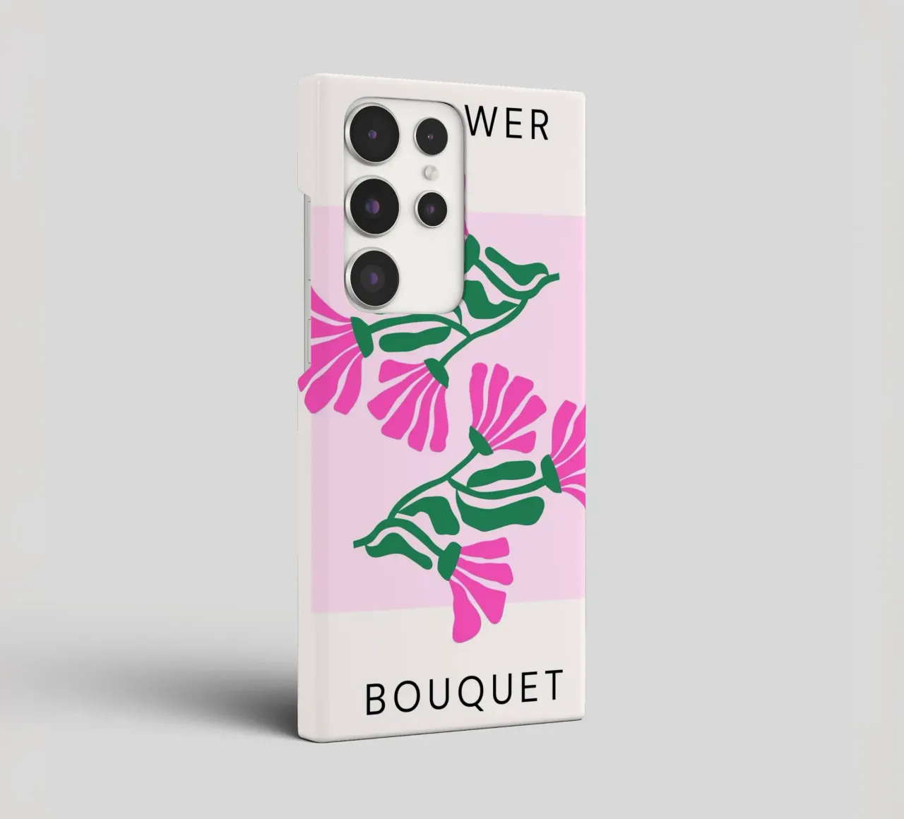 Psychedelic Blob Flower Groovy Abstract Pop Art Print samsung phone case by NorwesClub