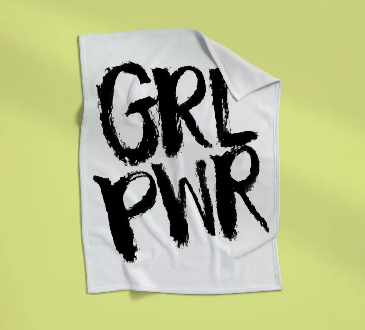 Grl Pwr Fleecedecke von Dead Language