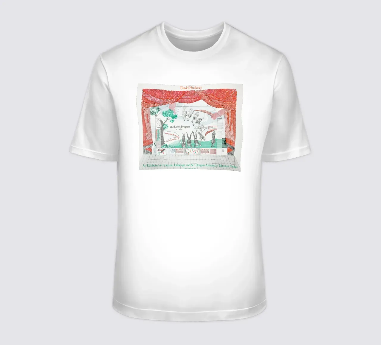 Museo Ashmolean 1981 t-shirt da khanrosie