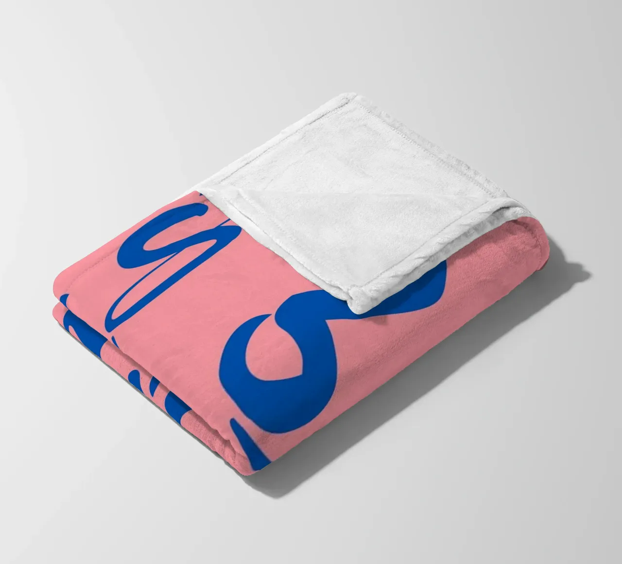 "Blueberry Faygo" Pop Art astratta liquida retrò e groovy coperta in pile da NorwesClub