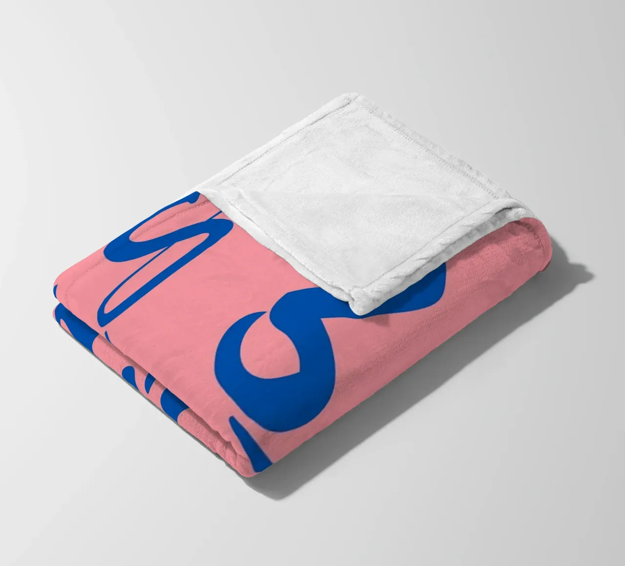 "Blueberry Faygo" Pop Art astratta liquida retrò e groovy coperta in pile da NorwesClub