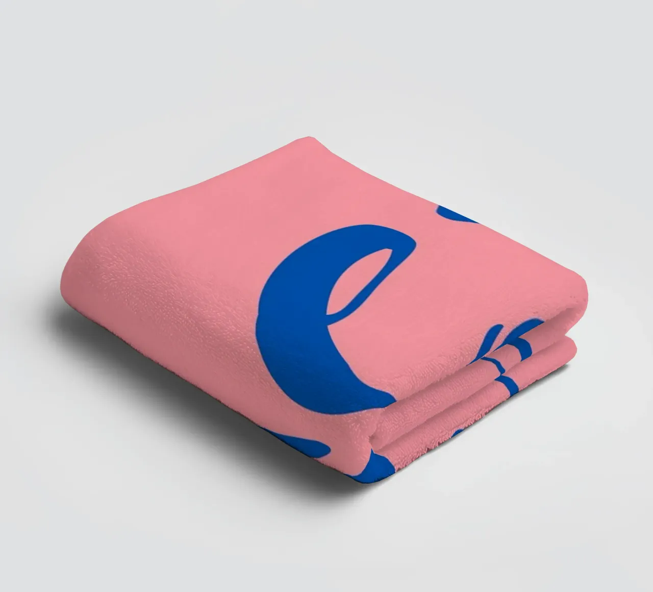 "Blueberry Faygo" Retro Groovy Liquid Abstract Pop Art towel by NorwesClub