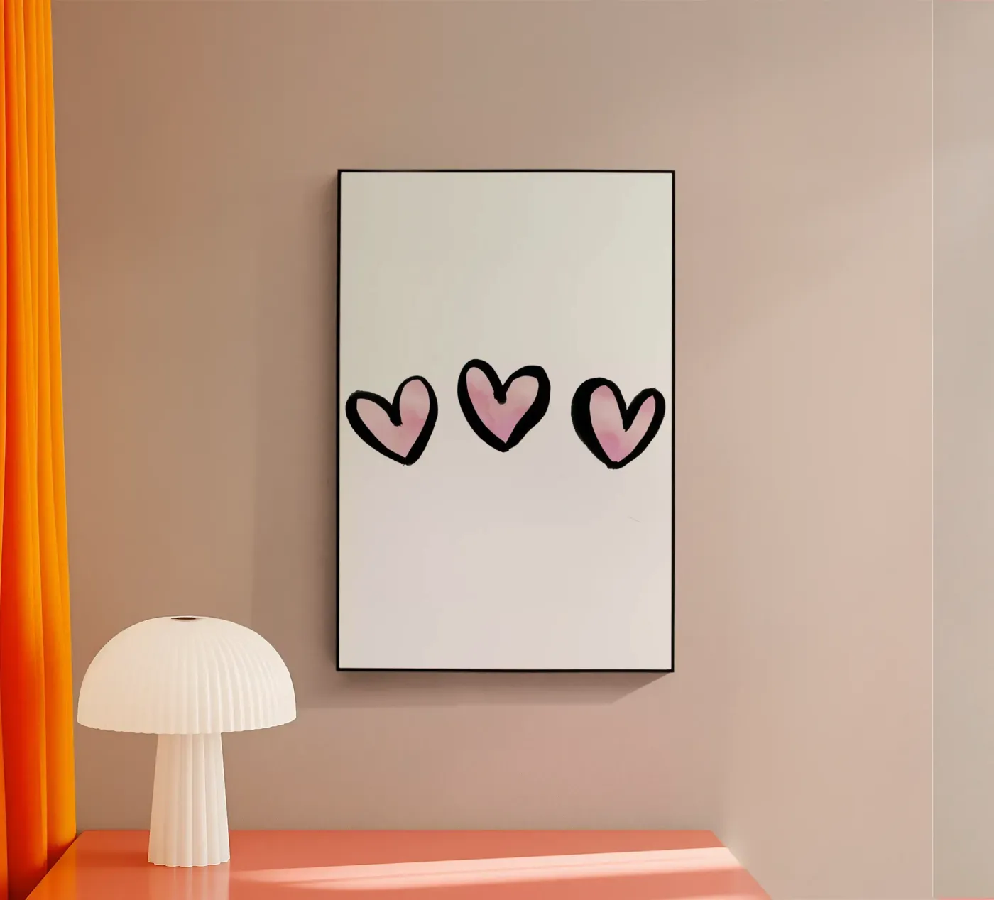 Hearts plexiglass da Dead Language