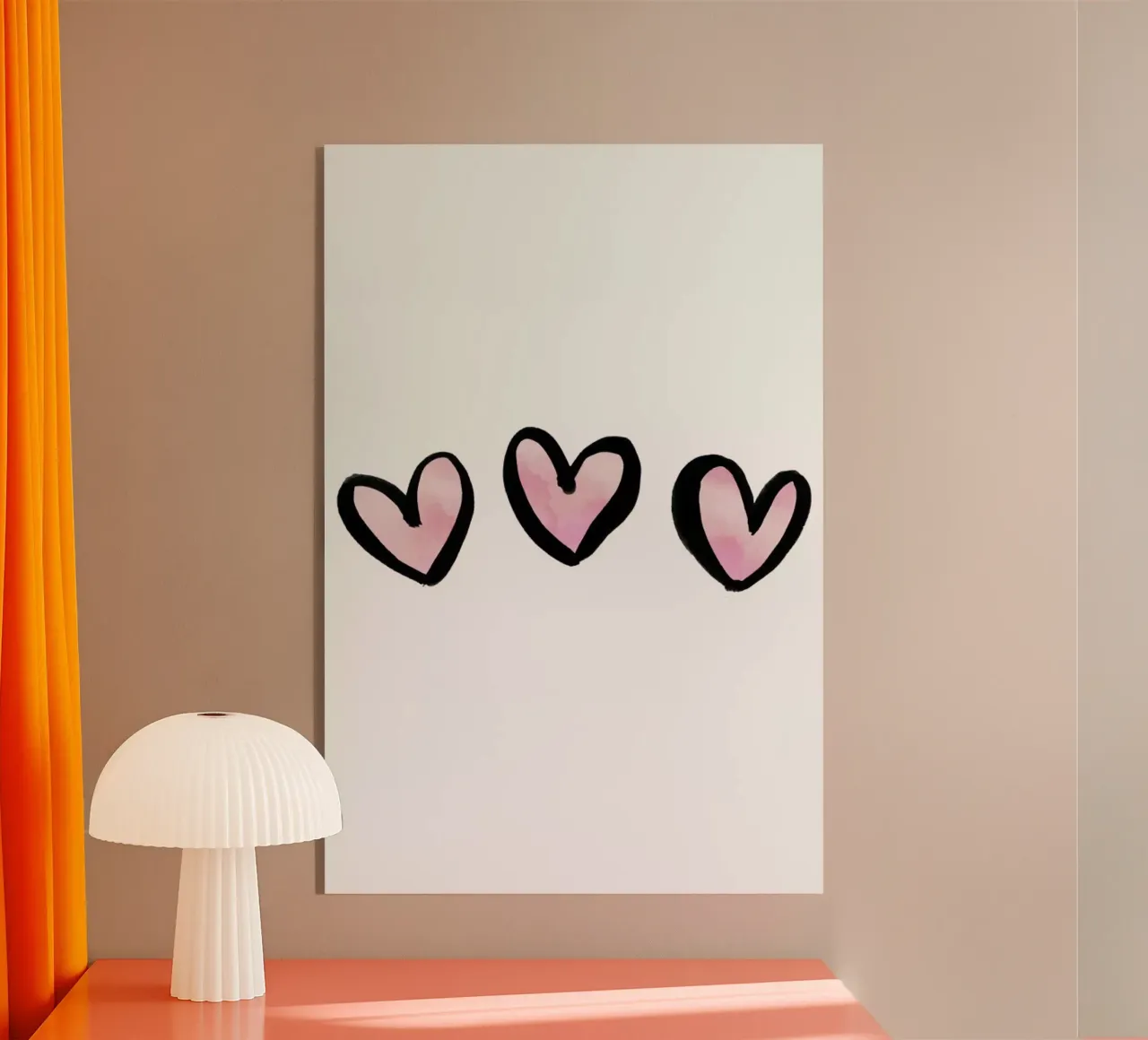 Hearts plexiglass da Dead Language