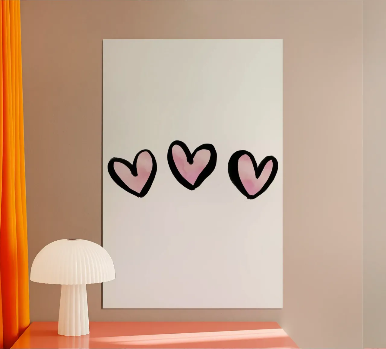 Hearts poster van Dead Language