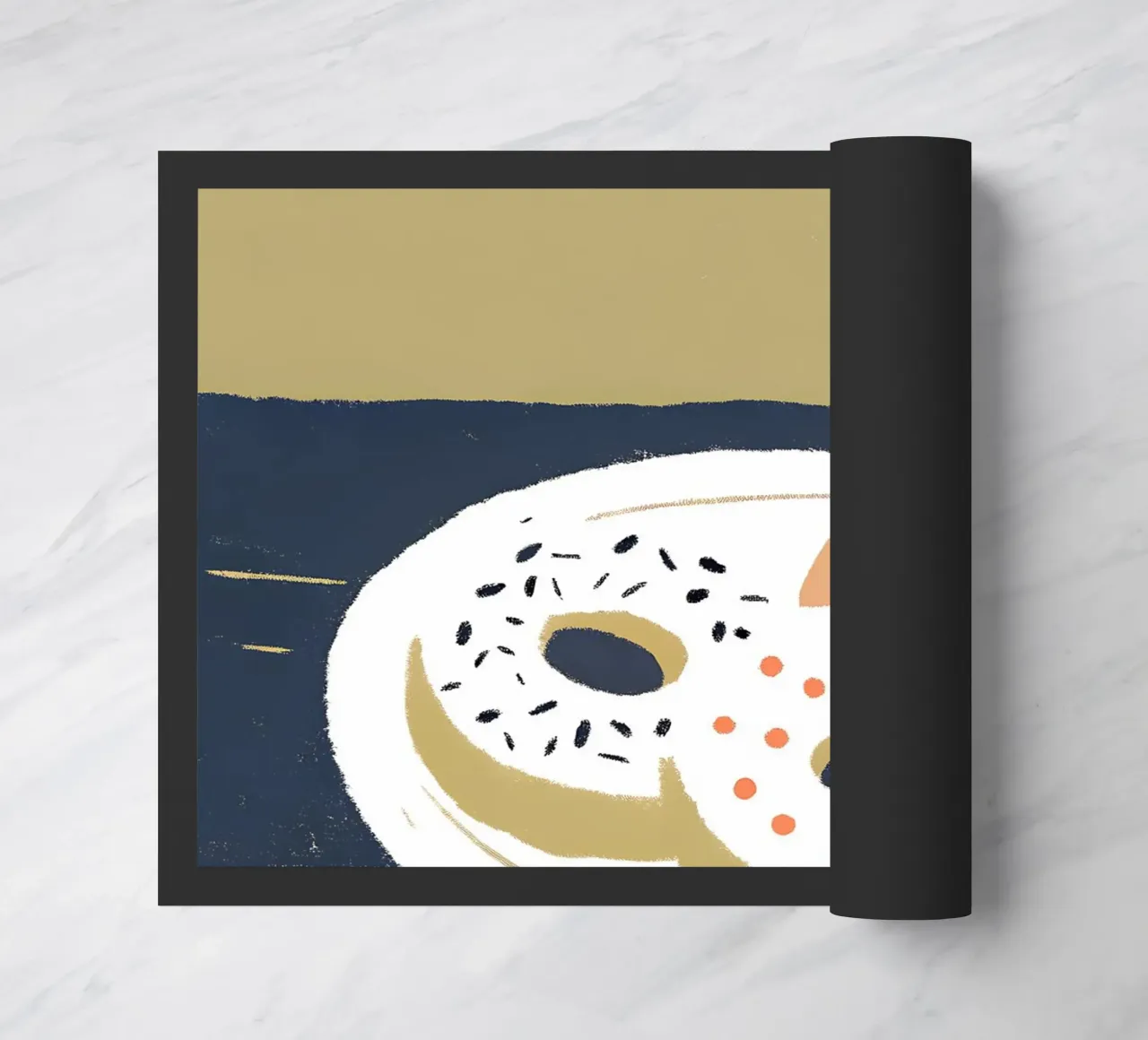 Eat Donuts doormat by PERSONAL TOUCH