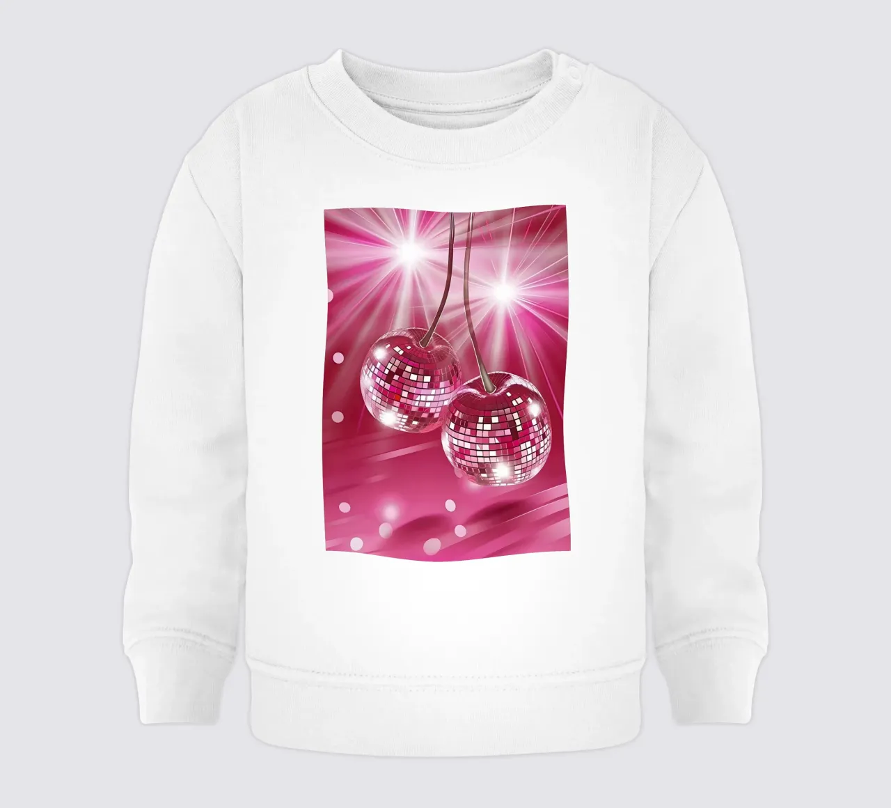 Ballo da discoteca rosa Retro anni '70 Glamour Pop Art Party Print felpa neonato da NorwesClub