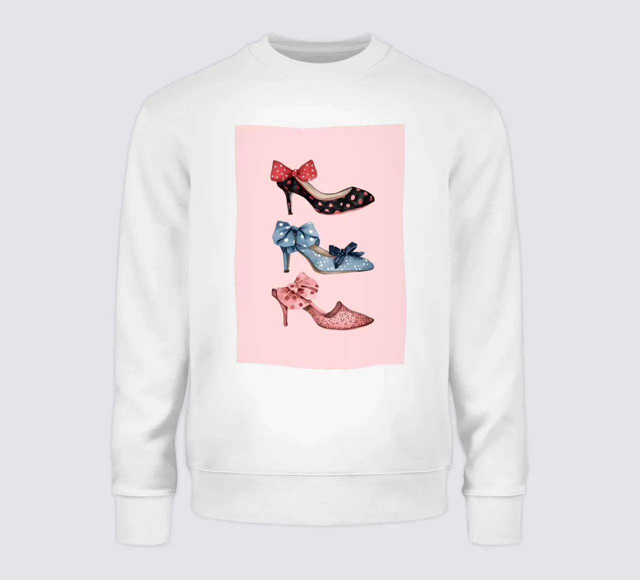 Scarpe con plateau retrò anni '70 Moda Pop Art Print felpa da NorwesClub