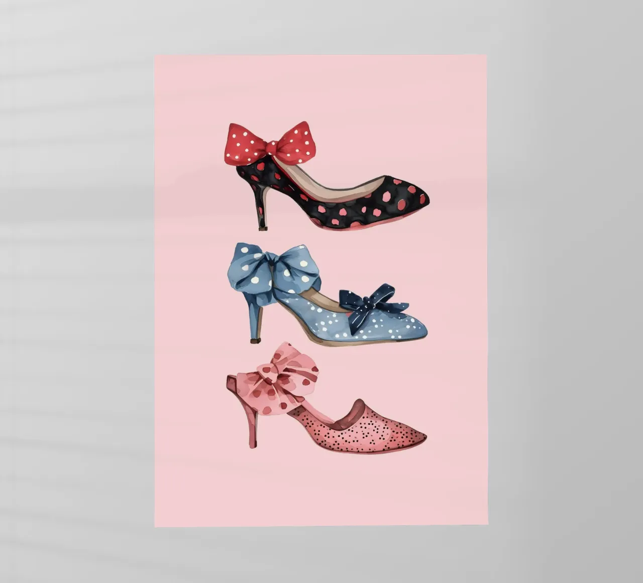 Scarpe con plateau retrò anni '70 Moda Pop Art Print pellicola backlit da NorwesClub