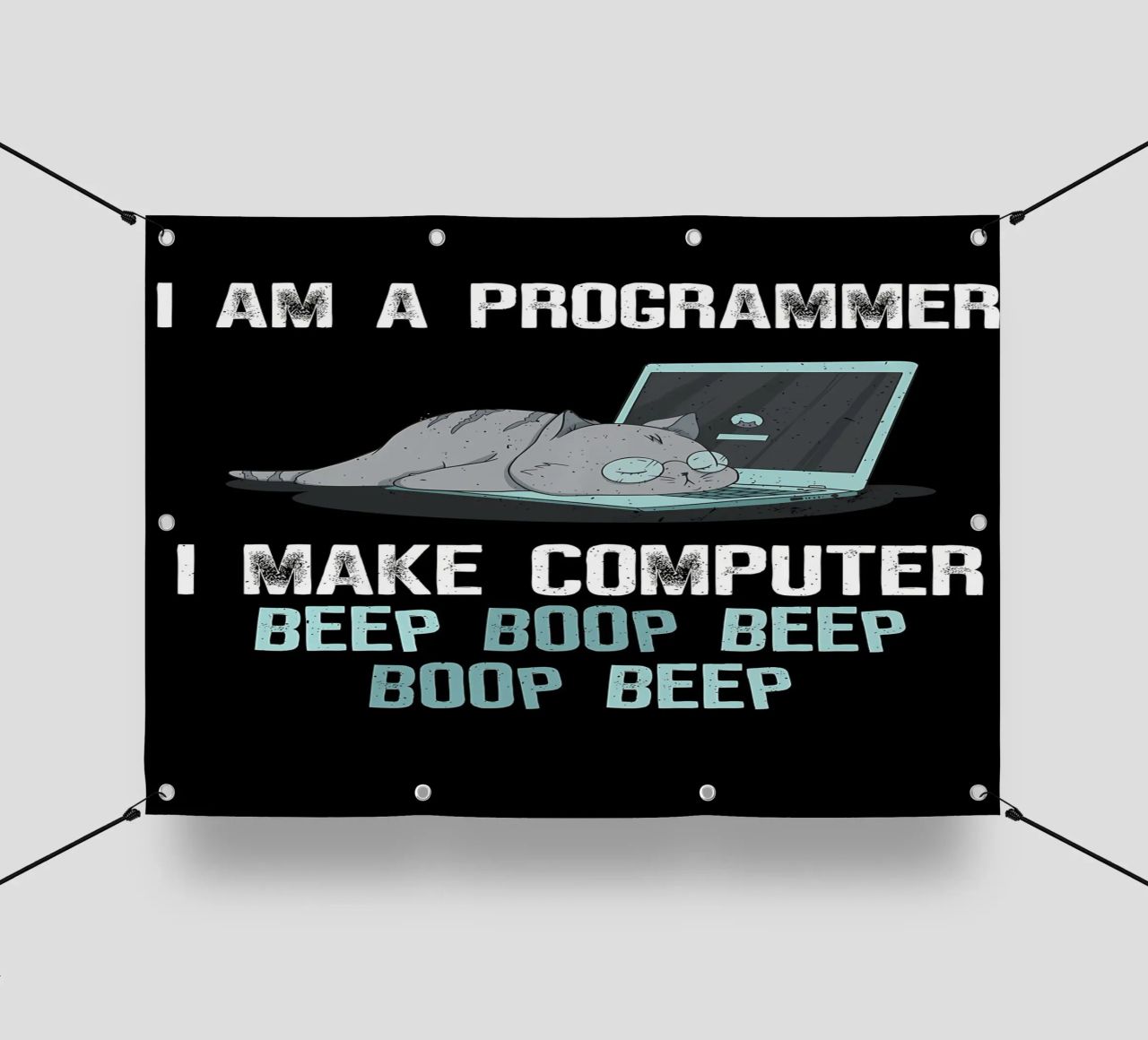 programmatore di occhiali per computer portatili telo in pvc da Quinten Tibbetts-Minimalist
