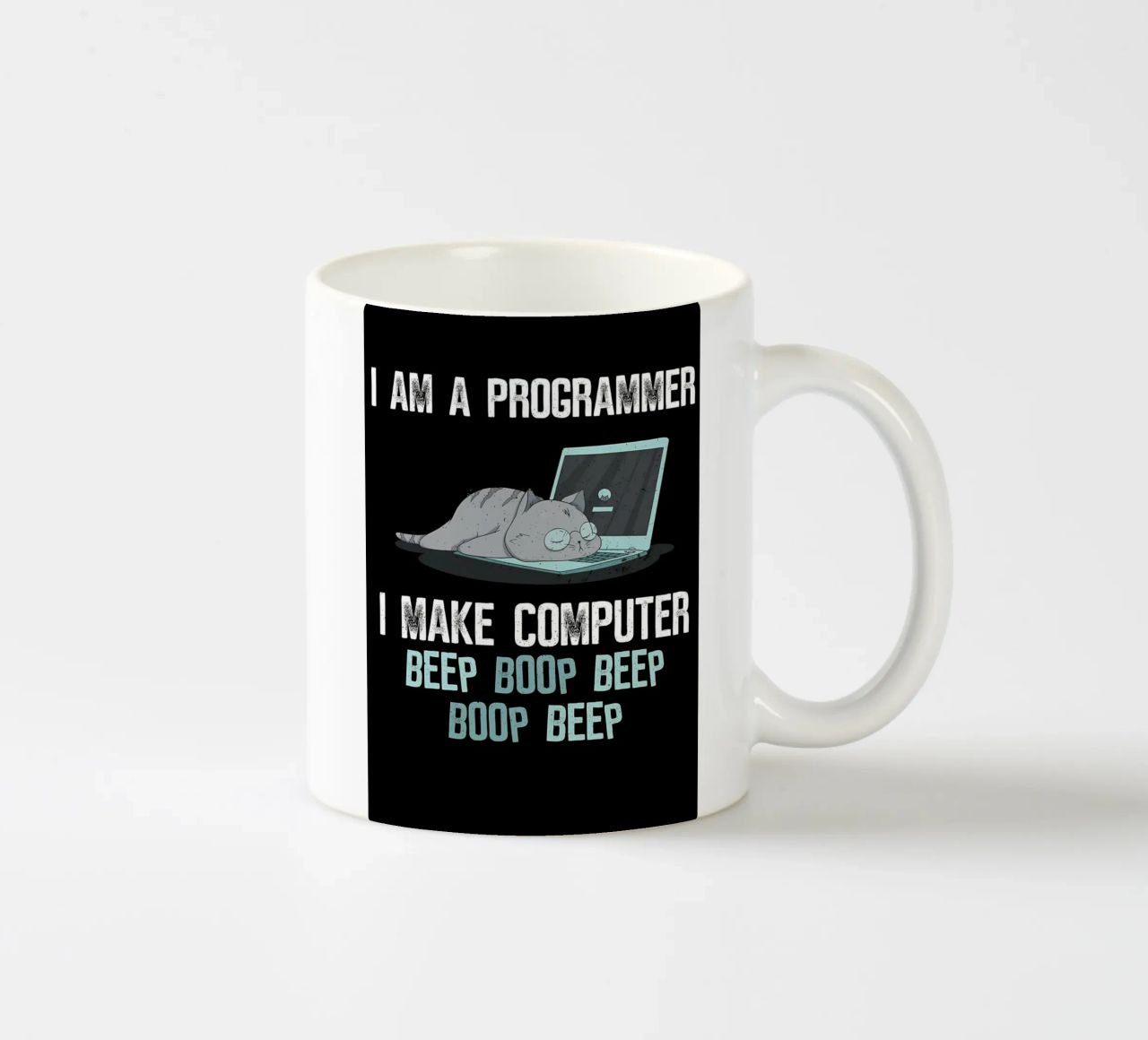 programmatore di occhiali per computer portatili tazza in ceramica da Quinten Tibbetts-Minimalist