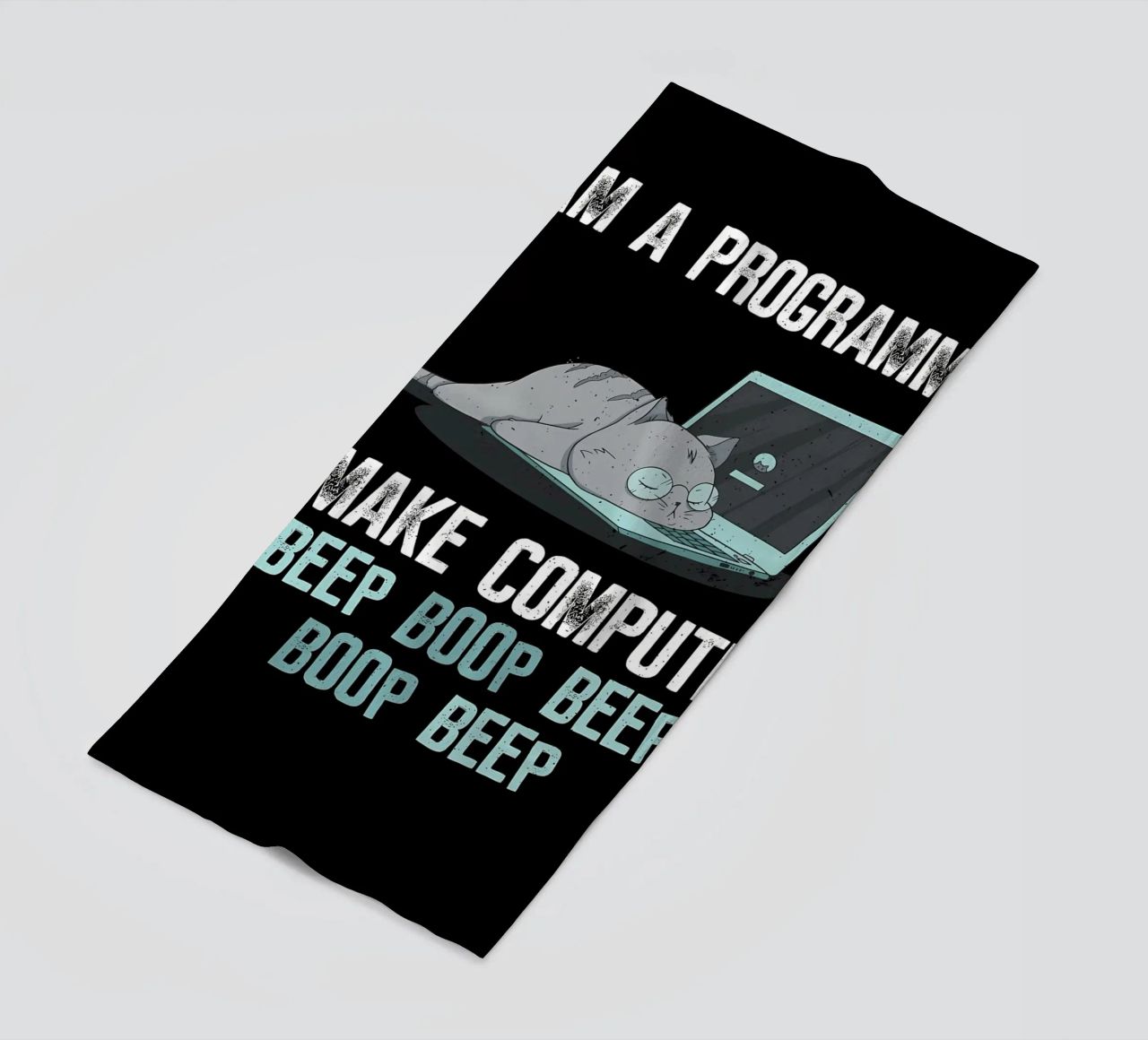 programmatore di occhiali per computer portatili telo mare da Quinten Tibbetts-Minimalist