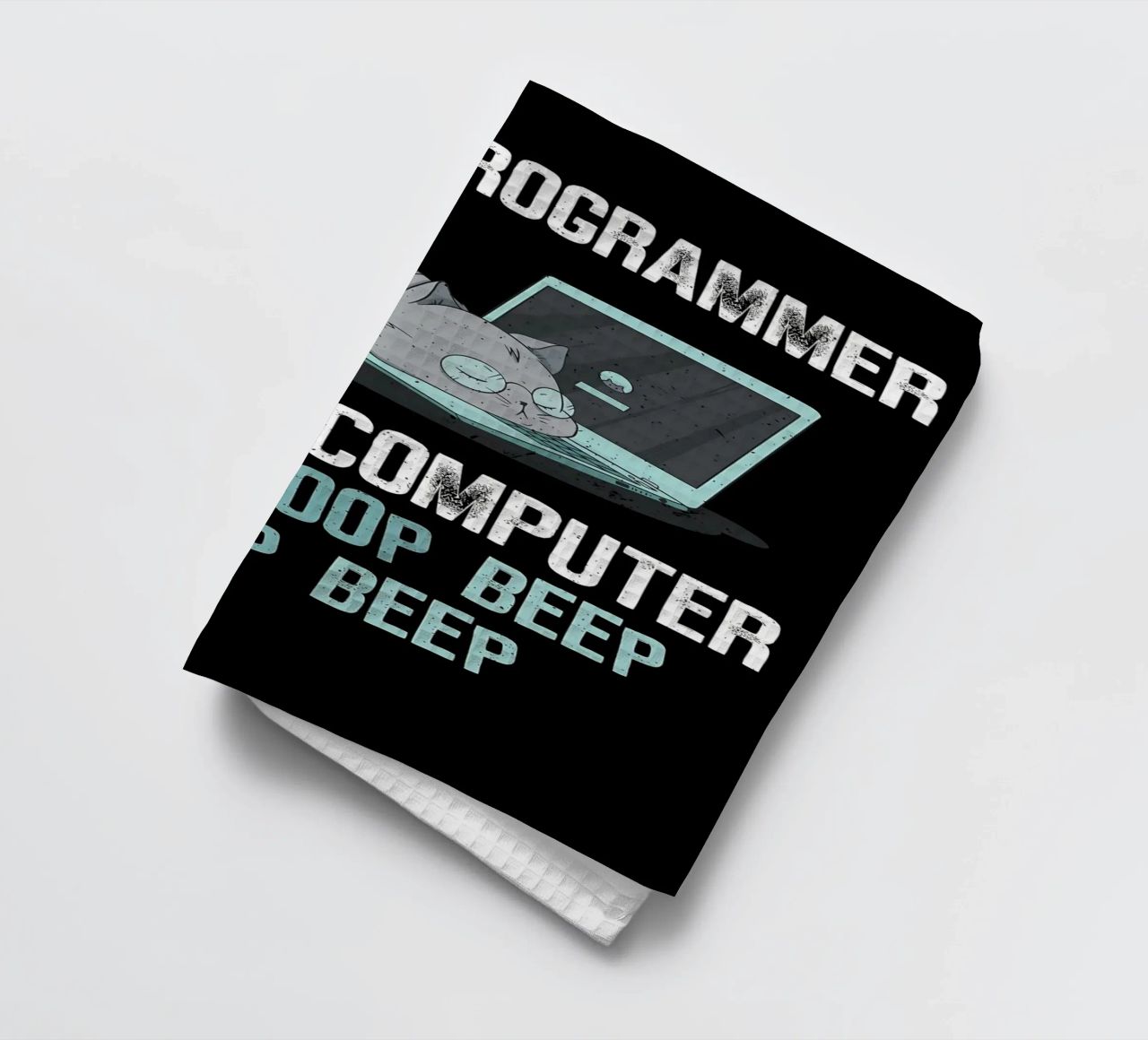 programmatore di occhiali per computer portatili canovaccio da cucina da Quinten Tibbetts-Minimalist
