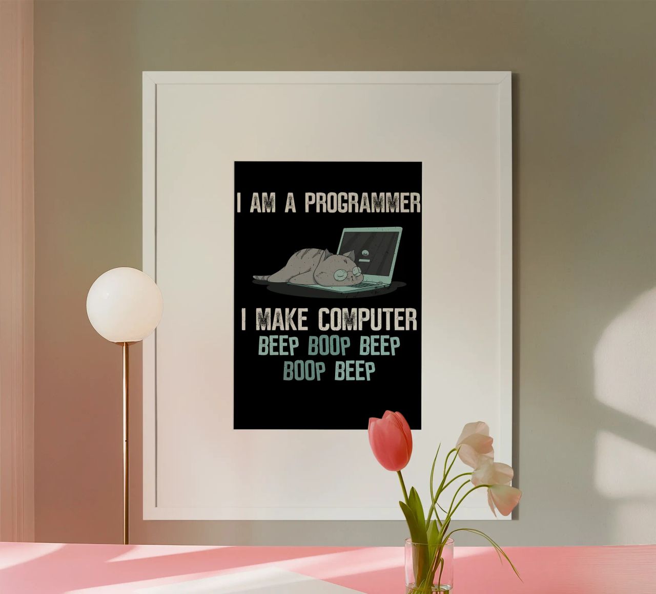 programmatore di occhiali per computer portatili carta hahnemühle da Quinten Tibbetts-Minimalist