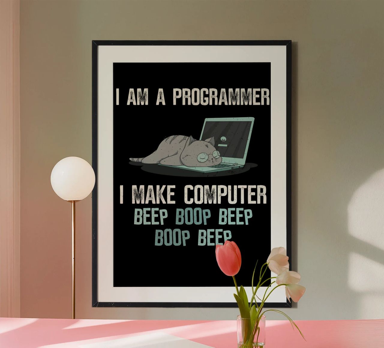 programmatore di occhiali per computer portatili carta hahnemühle da Quinten Tibbetts-Minimalist