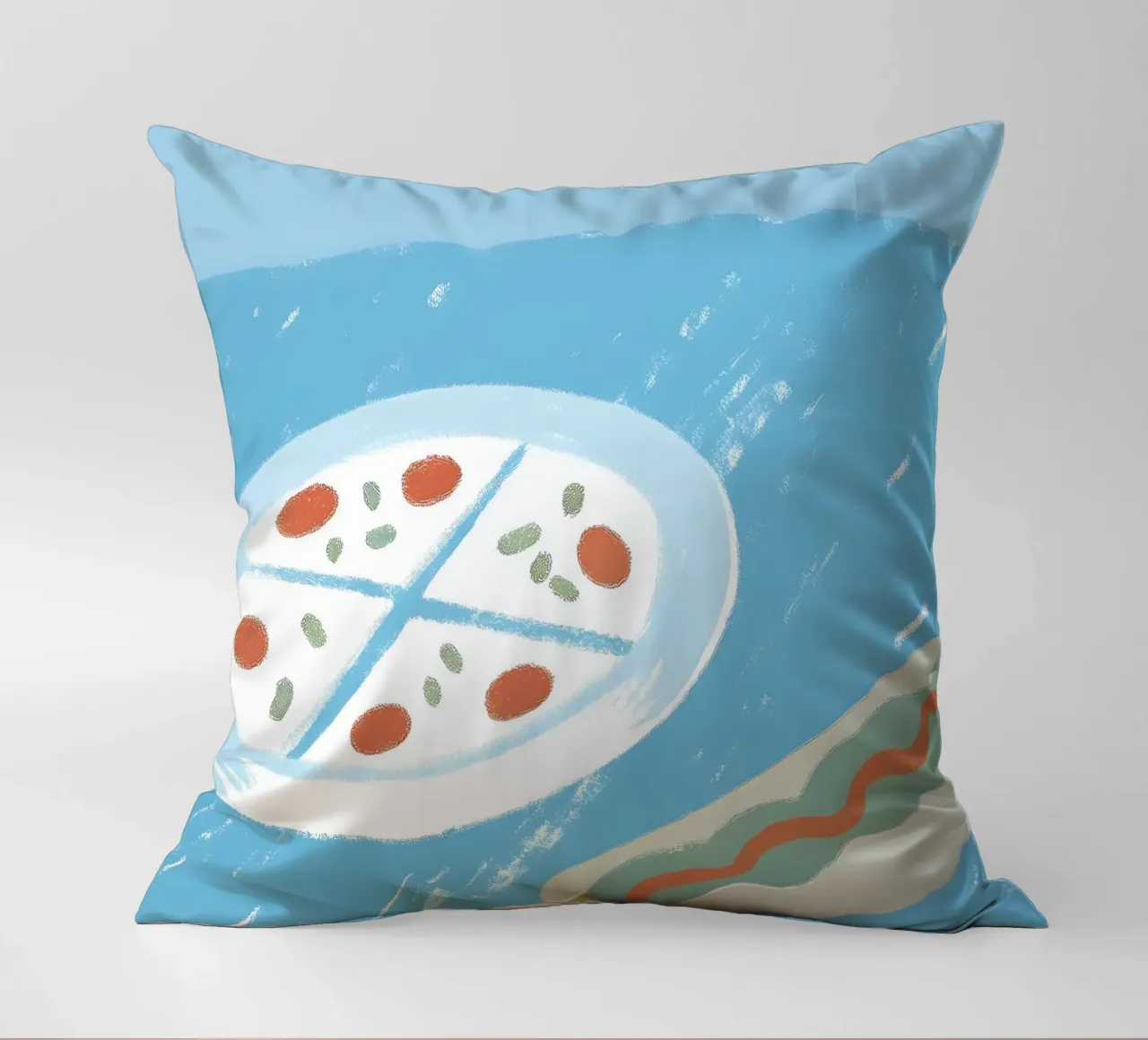 Pizza And Hotdog cuscino da PERSONAL TOUCH