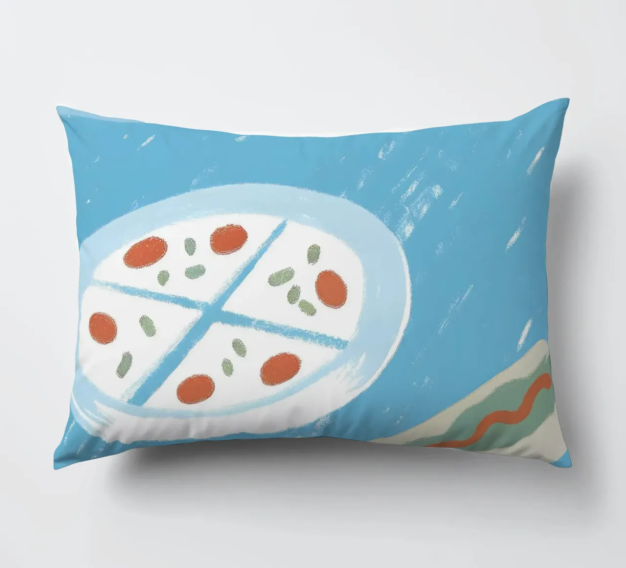 Pizza And Hotdog cuscino da PERSONAL TOUCH