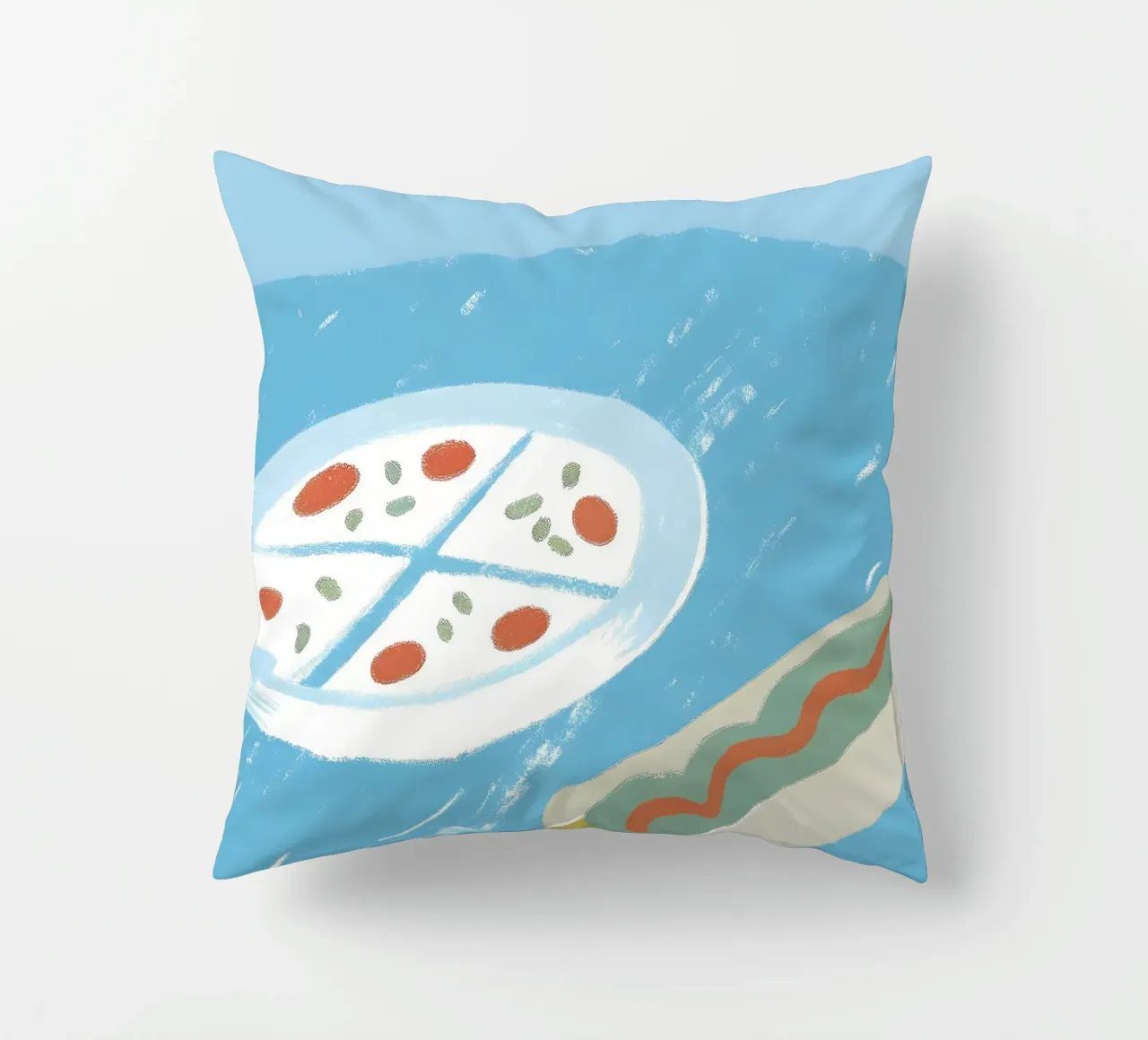 Pizza And Hotdog cuscino da PERSONAL TOUCH