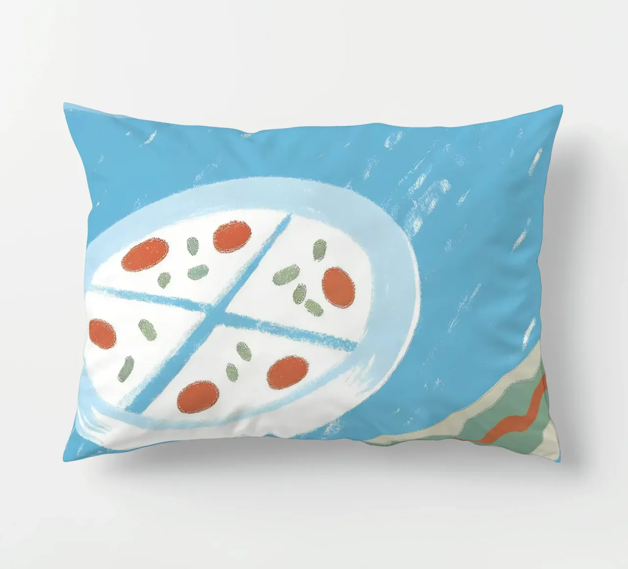 Pizza And Hotdog cuscino da PERSONAL TOUCH