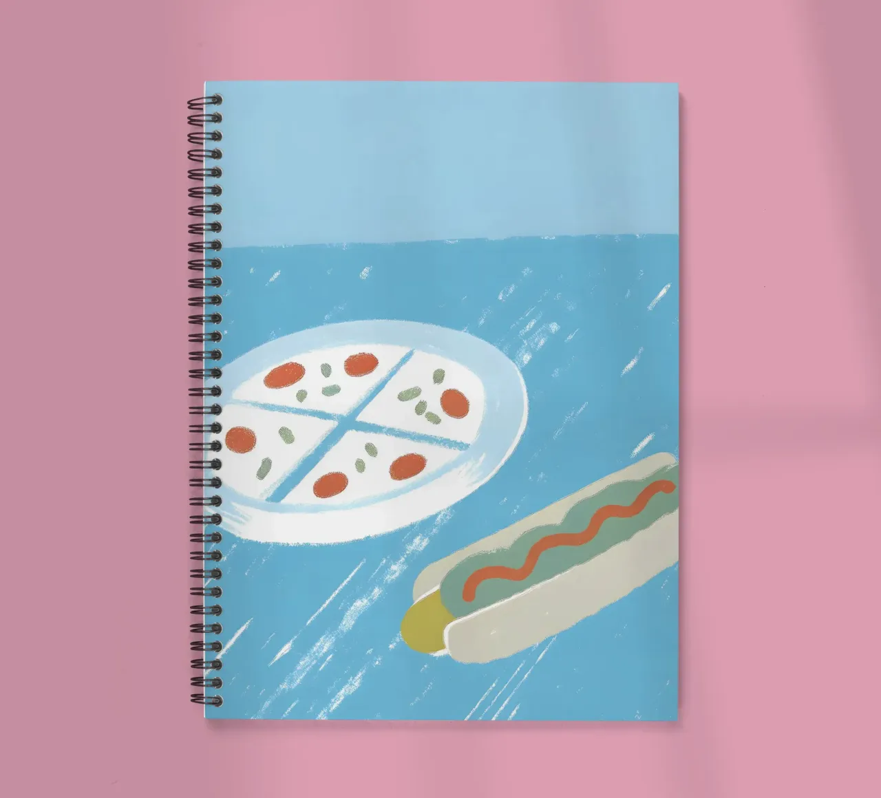 Pizza und Hotdog Ringbuch von PERSONAL TOUCH
