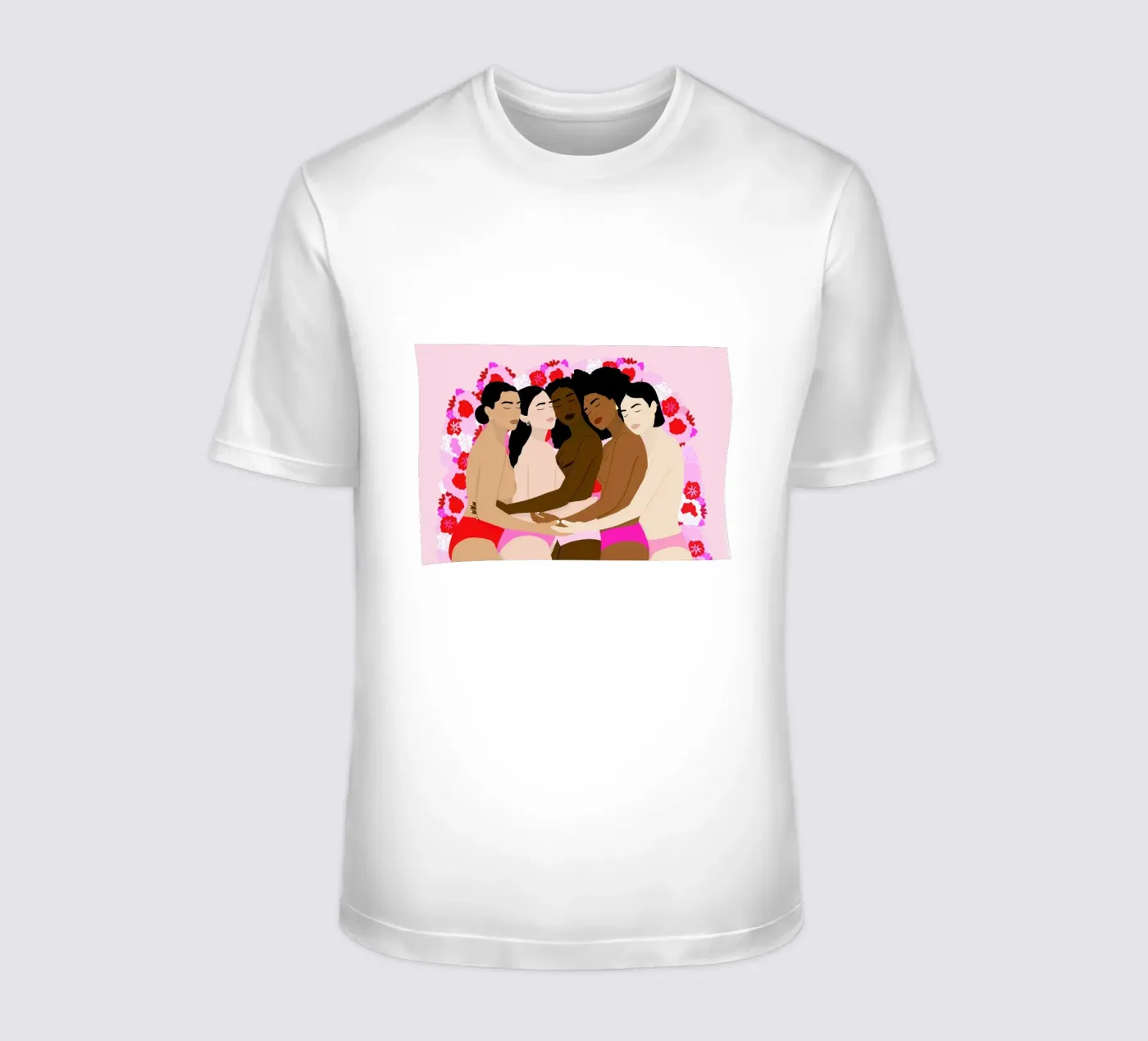 Unity t-shirt van Céleste Wallaert