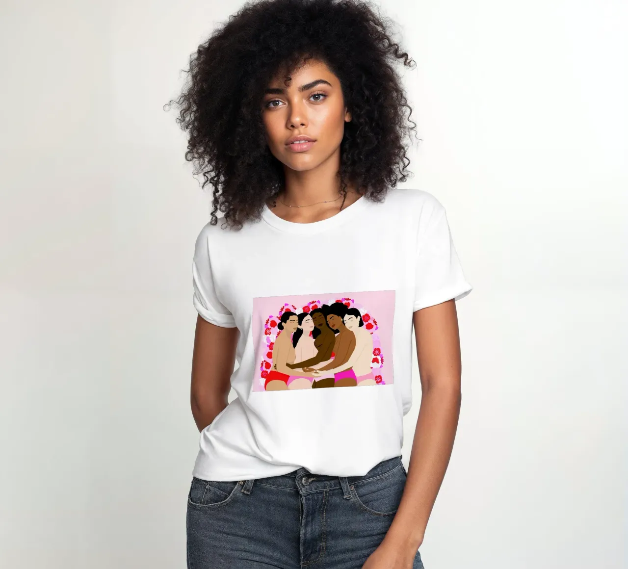 Unity t-shirt da donna da Céleste Wallaert