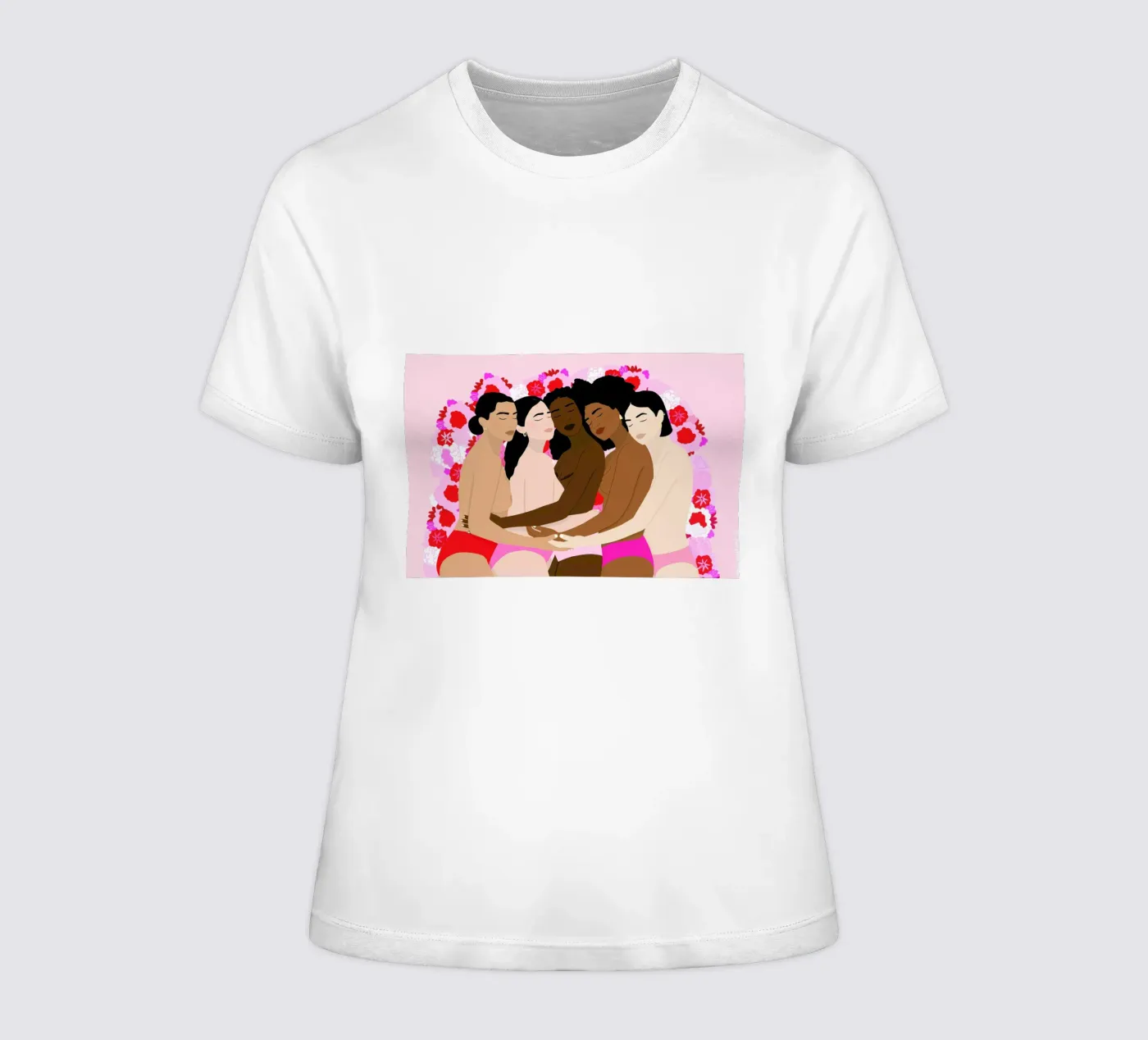 Unity t-shirt da donna da Céleste Wallaert