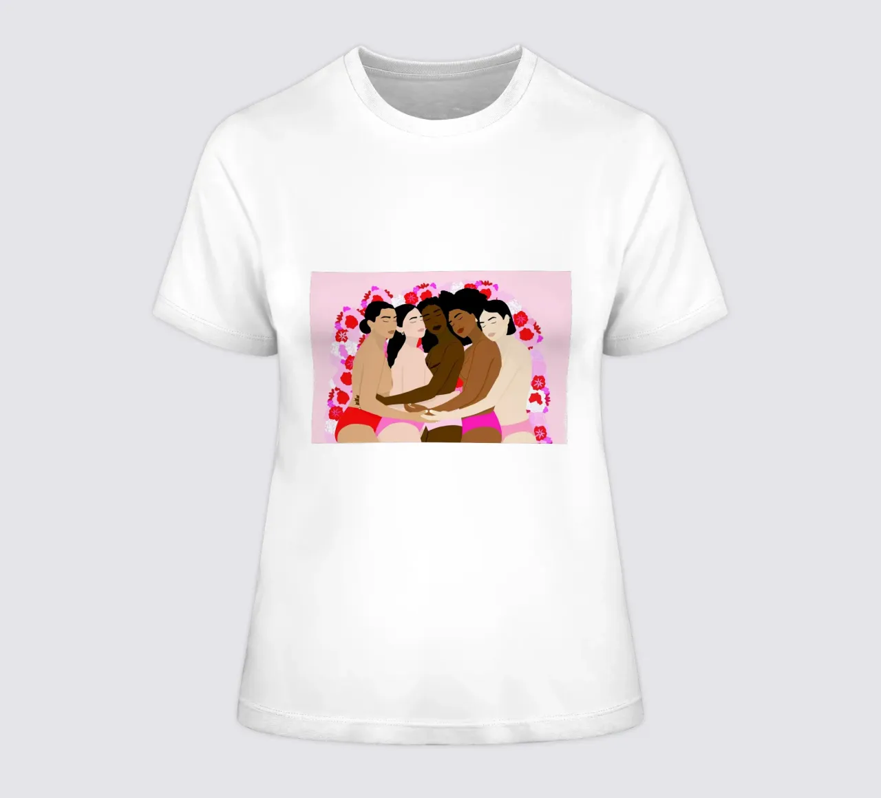 Unity t-shirt da donna da Céleste Wallaert
