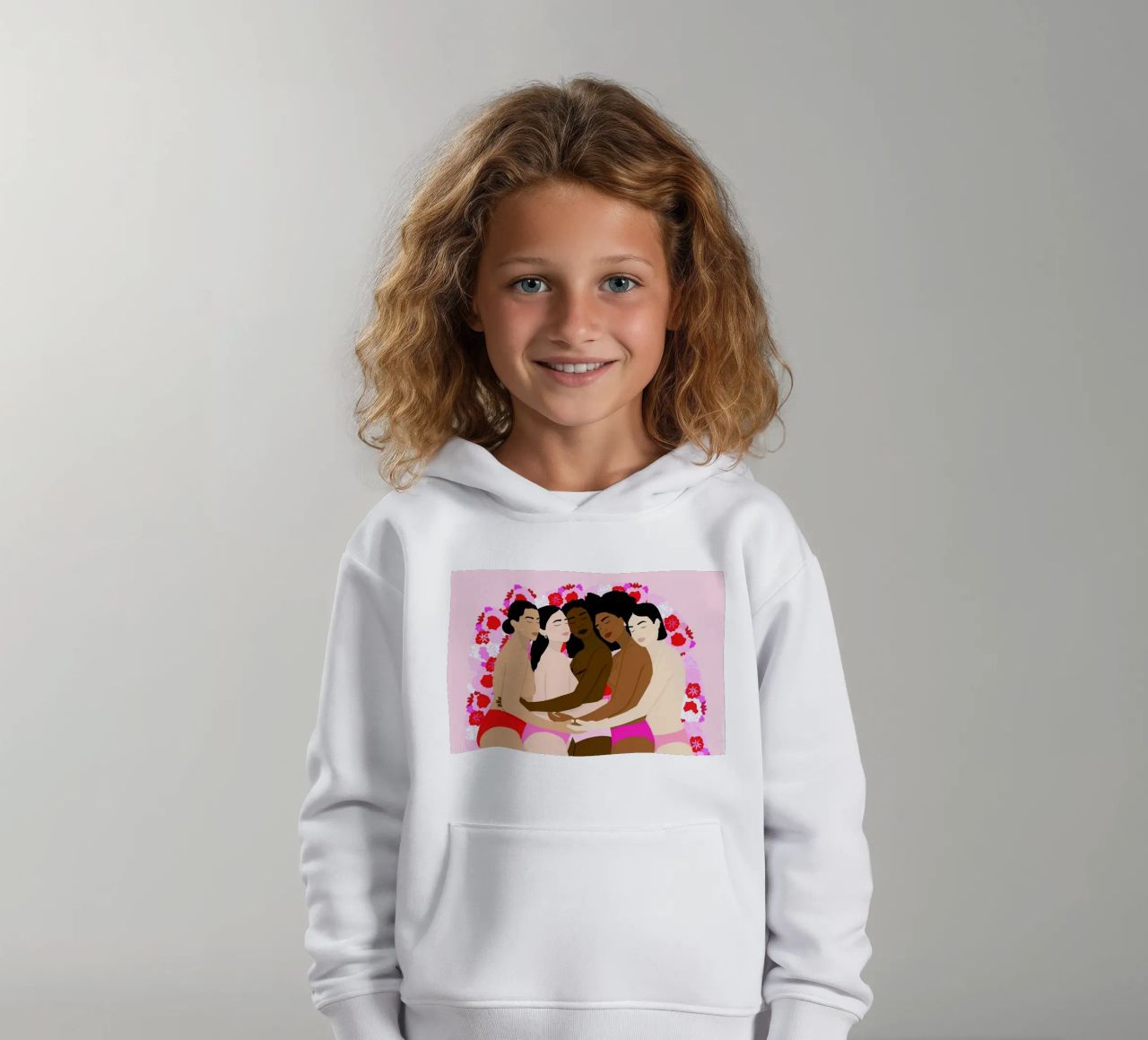 Unity felpa bambino con cappuccio da Céleste Wallaert