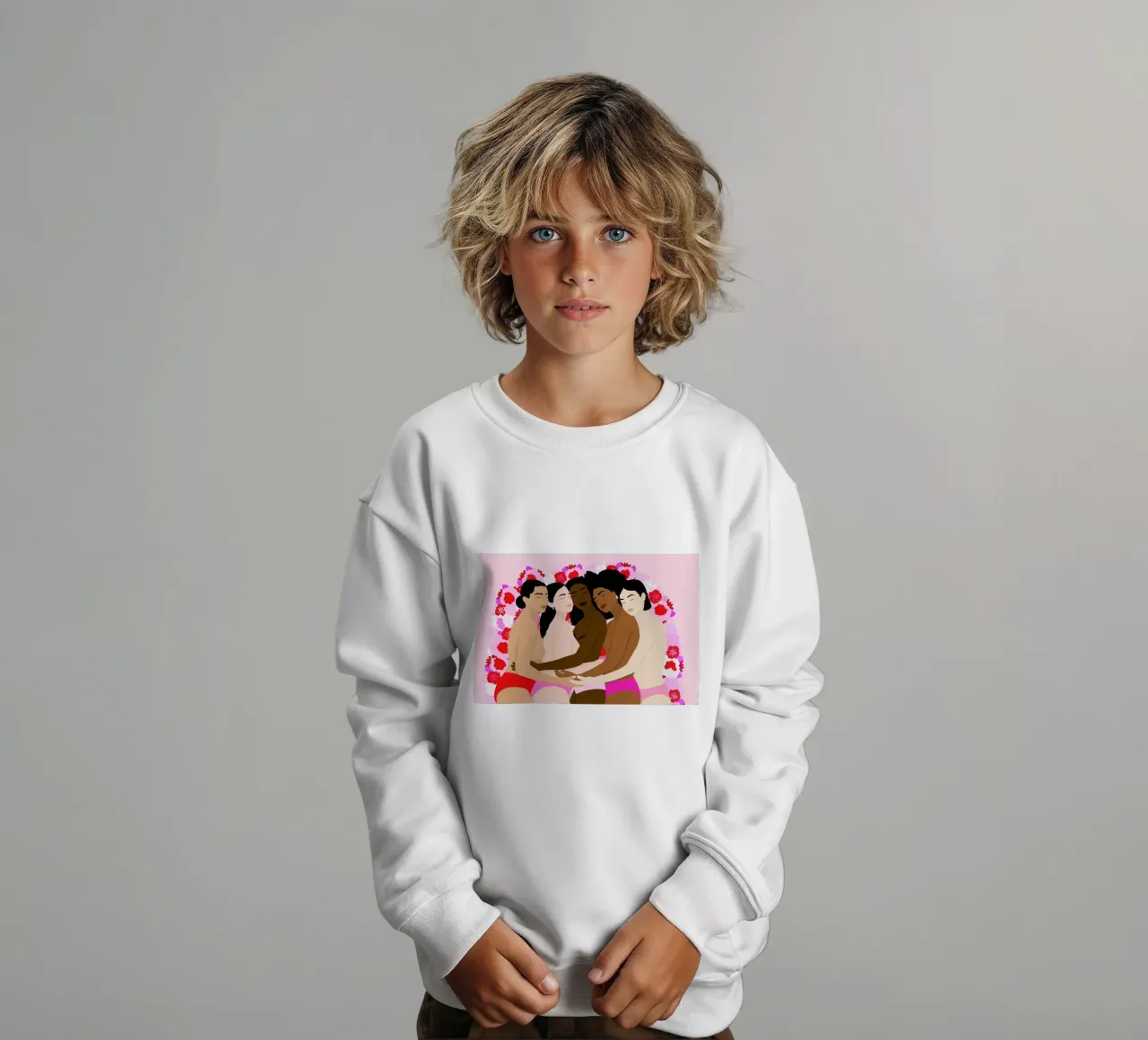 Unity kinder sweatshirt van Céleste Wallaert