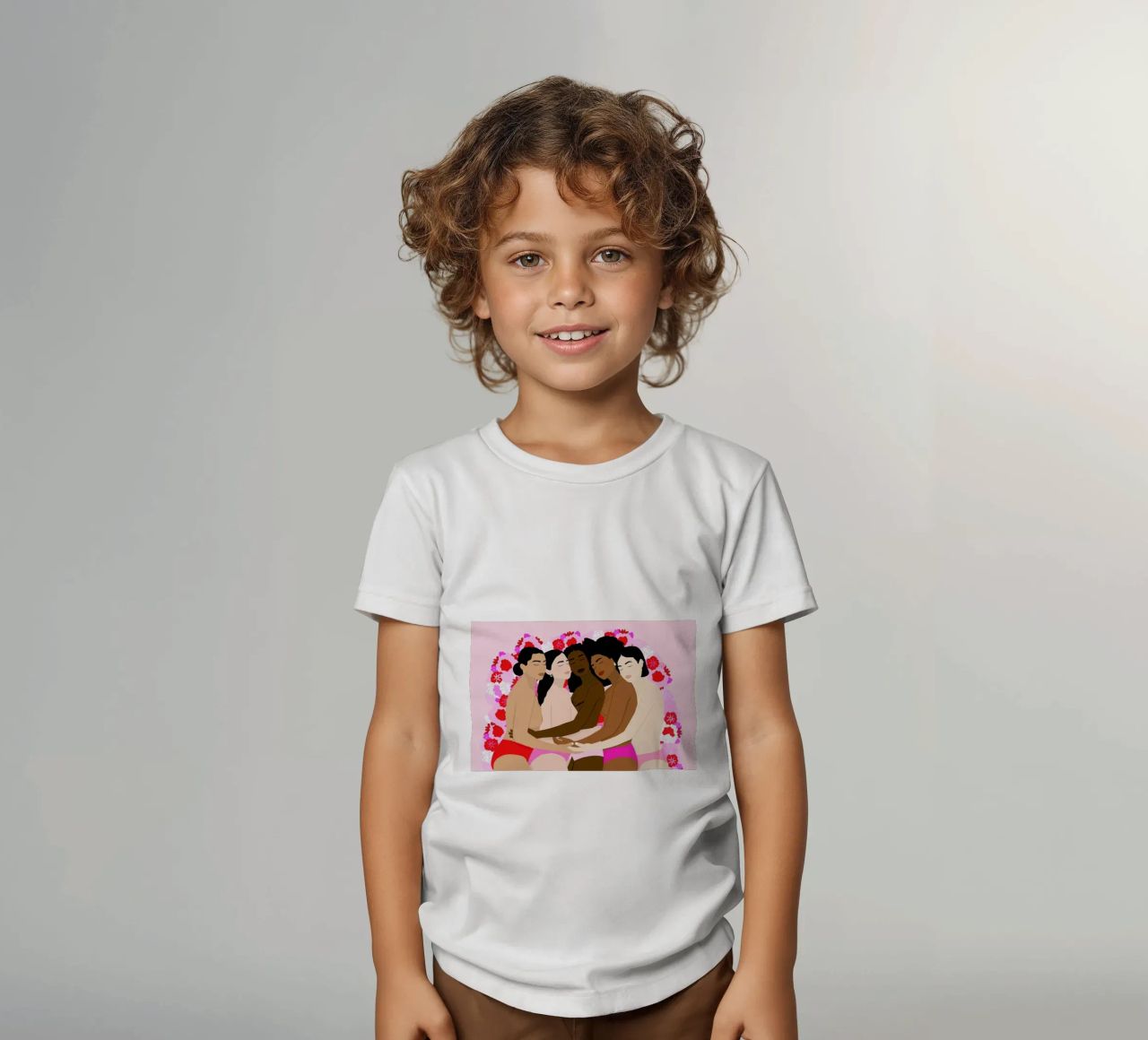 Unity t-shirt bambini da Céleste Wallaert