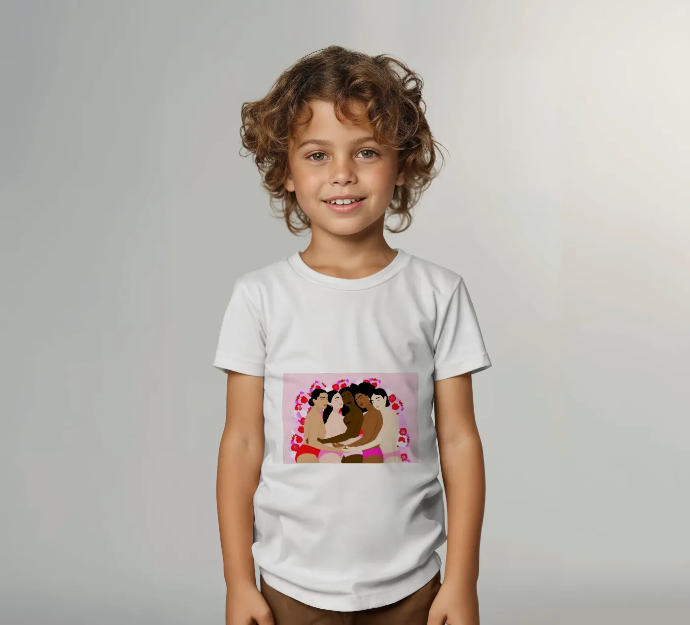 Unity t-shirt bambini da Céleste Wallaert