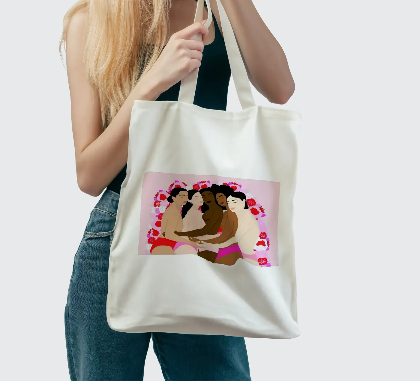 Unity Jutebeutel von Céleste Wallaert