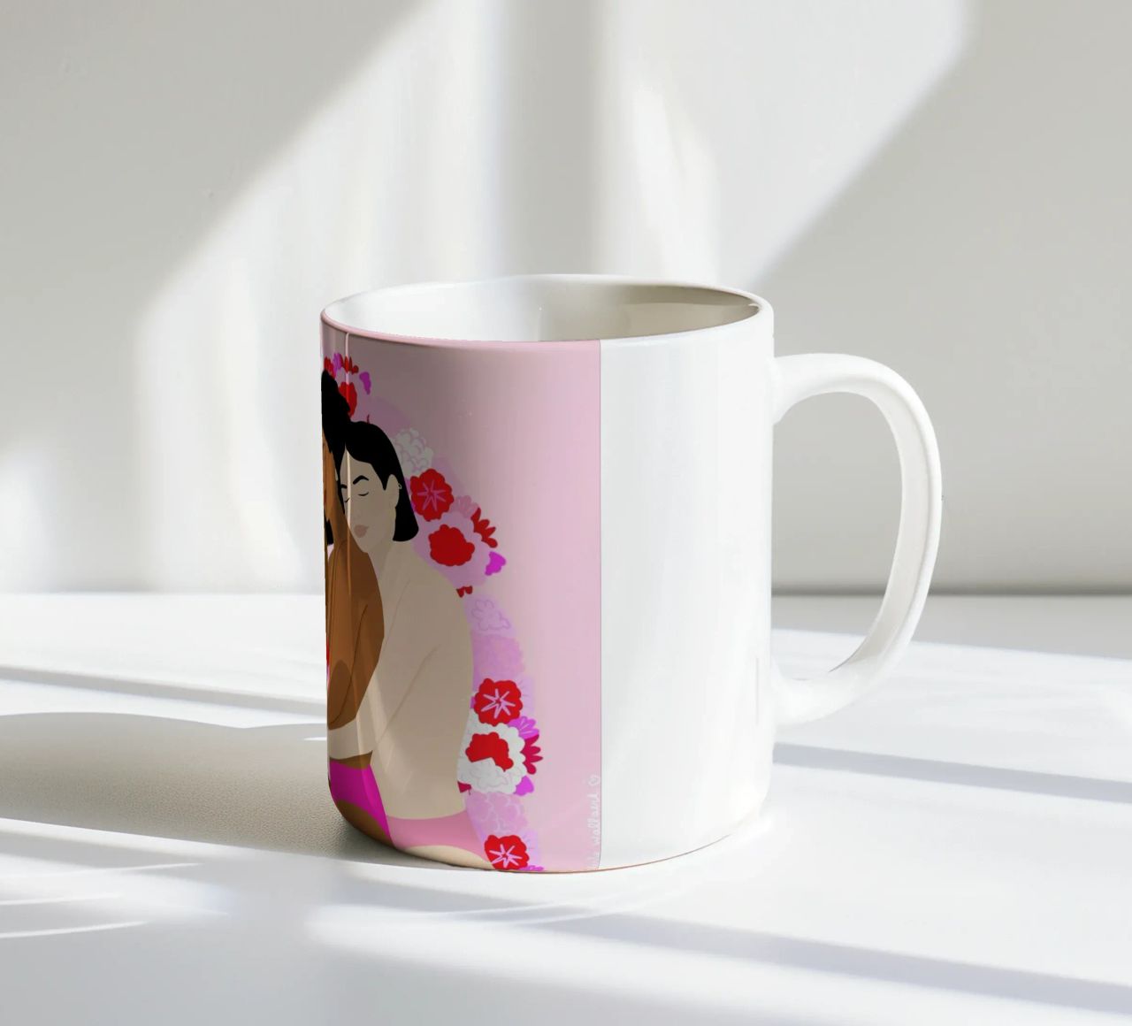 Unity tazza in ceramica da Céleste Wallaert