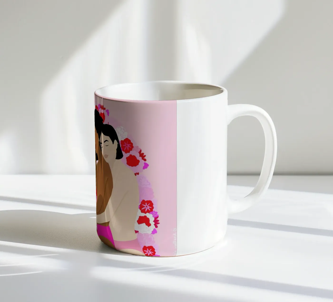 Unity ceramic mug by Céleste Wallaert