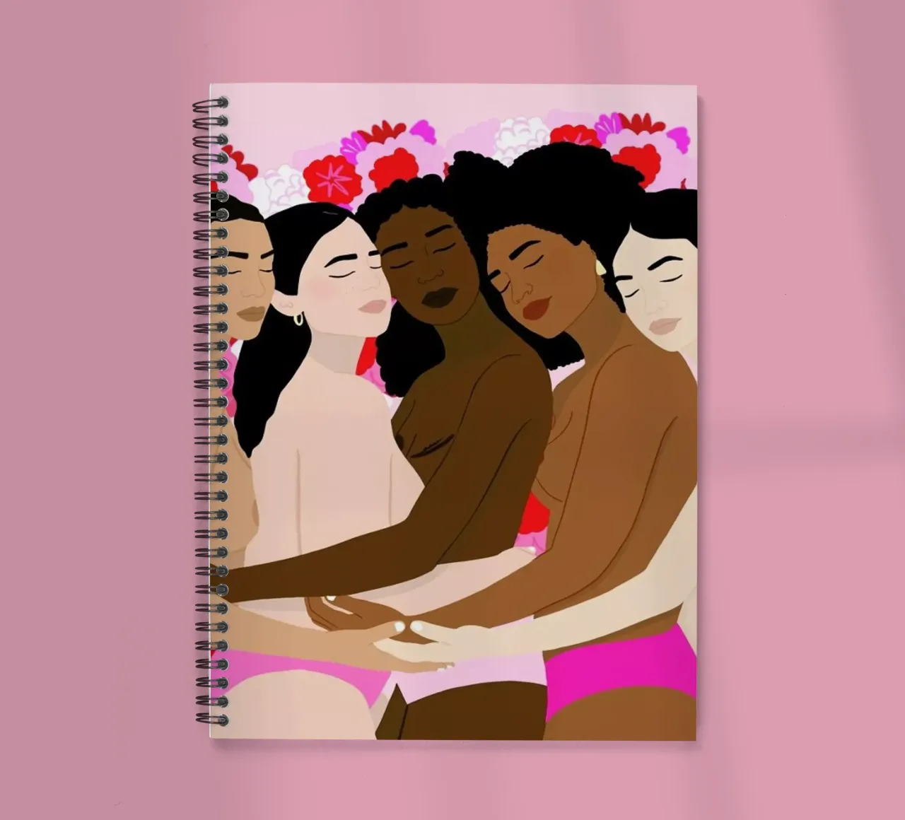 Unity spiral notebook by Céleste Wallaert