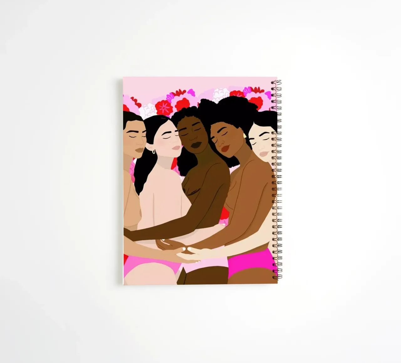 Unity spiral notebook by Céleste Wallaert