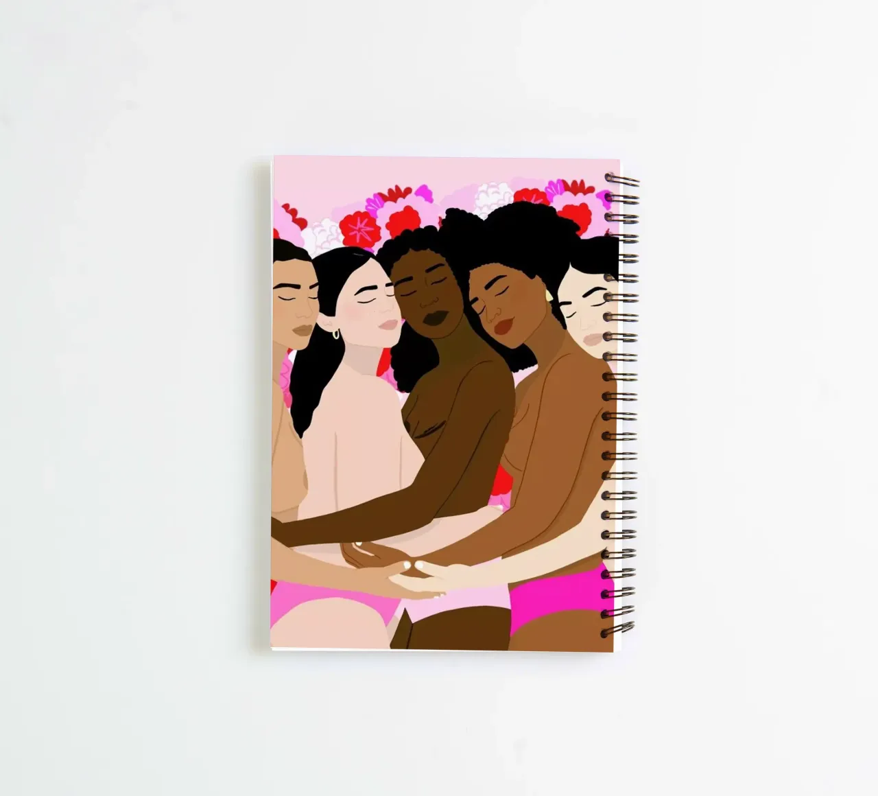 Unity spiral notebook by Céleste Wallaert