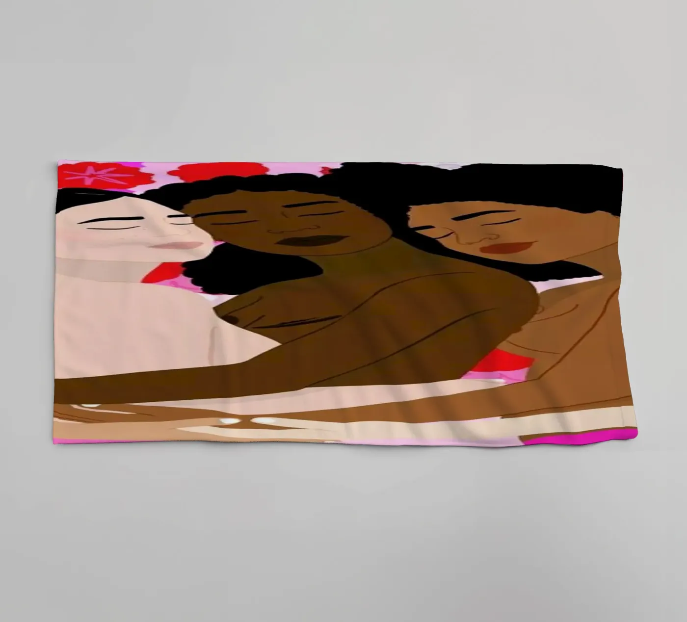 Unity badhanddoek van Céleste Wallaert