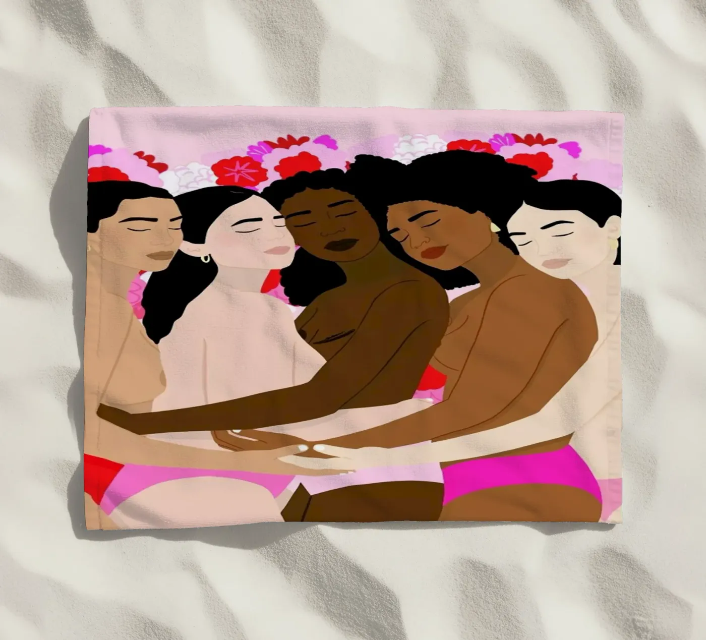 Unity strandhanddoek van Céleste Wallaert