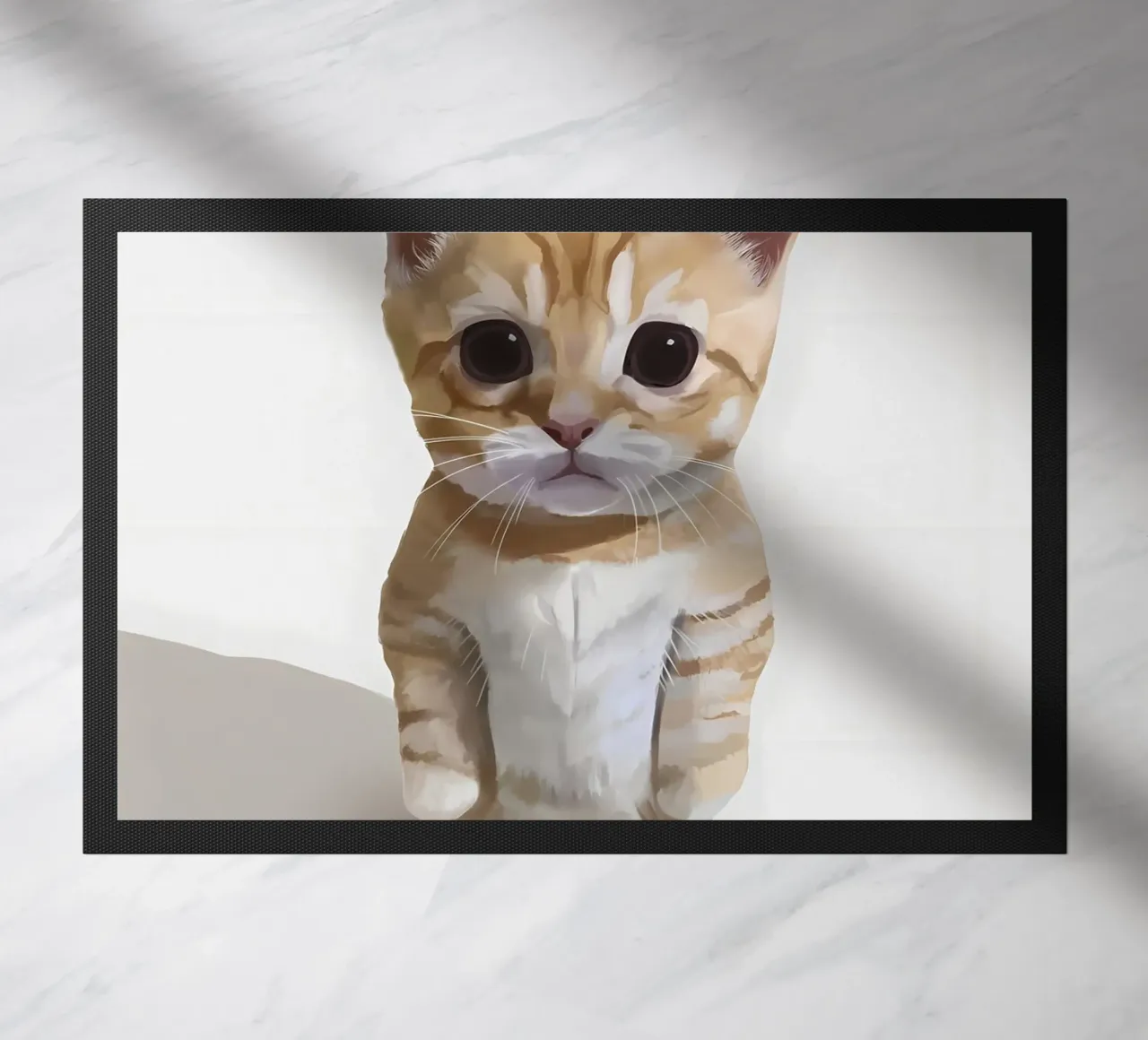 gatto gattino in piedi animale domestico zerbino da Paul Vasquez