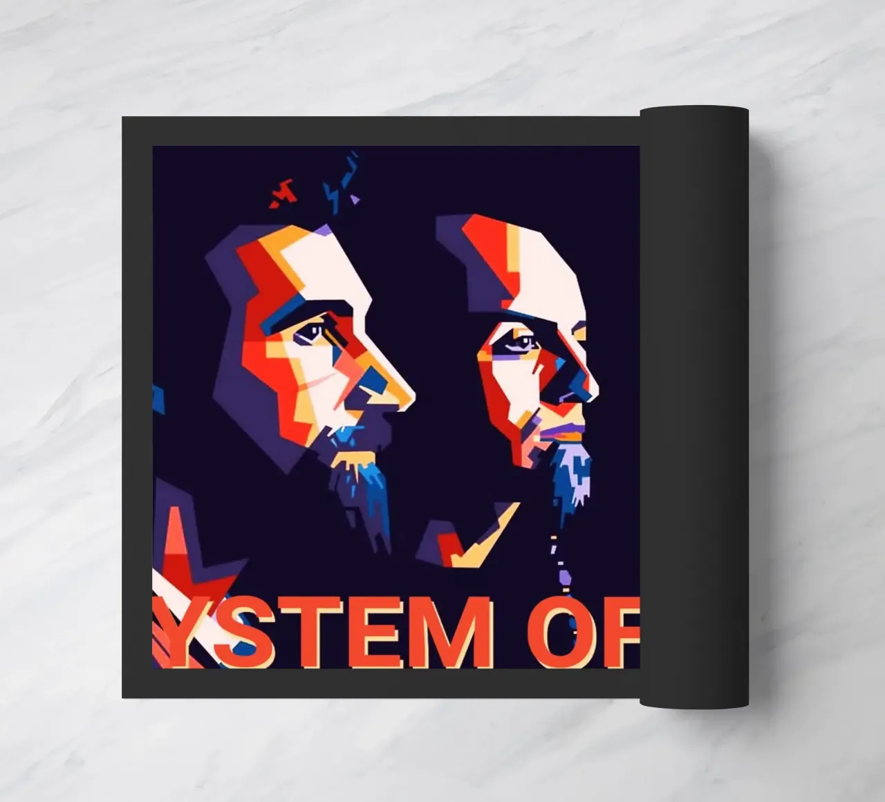 La band SYSTEM OF A DOWN zerbino da Hantamrata