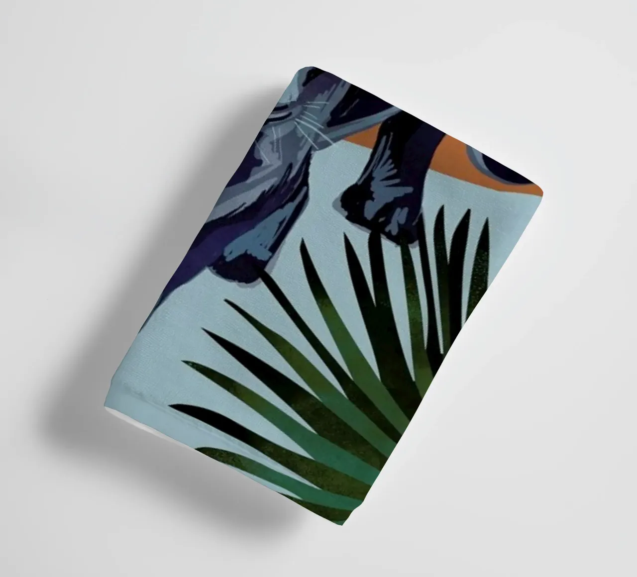 Walk Of The Black Panther serviette de bain de Goed Blauw