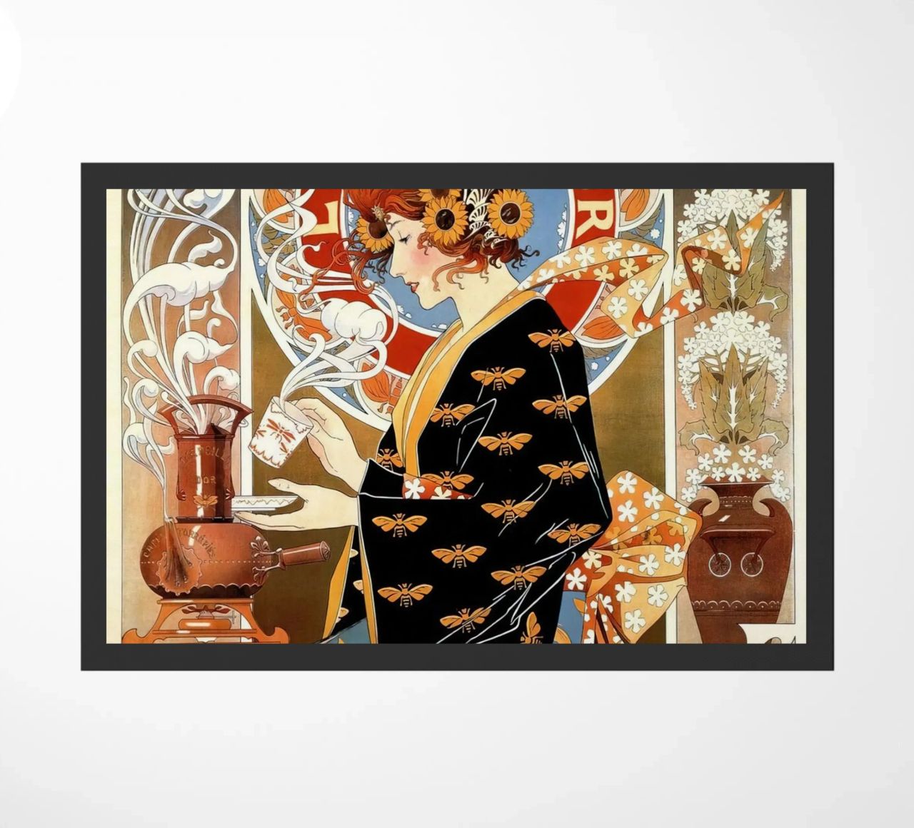 Acquistare caffè francese Pubblicità Caffè Torrefies Vintage zerbino da Aaronshop
