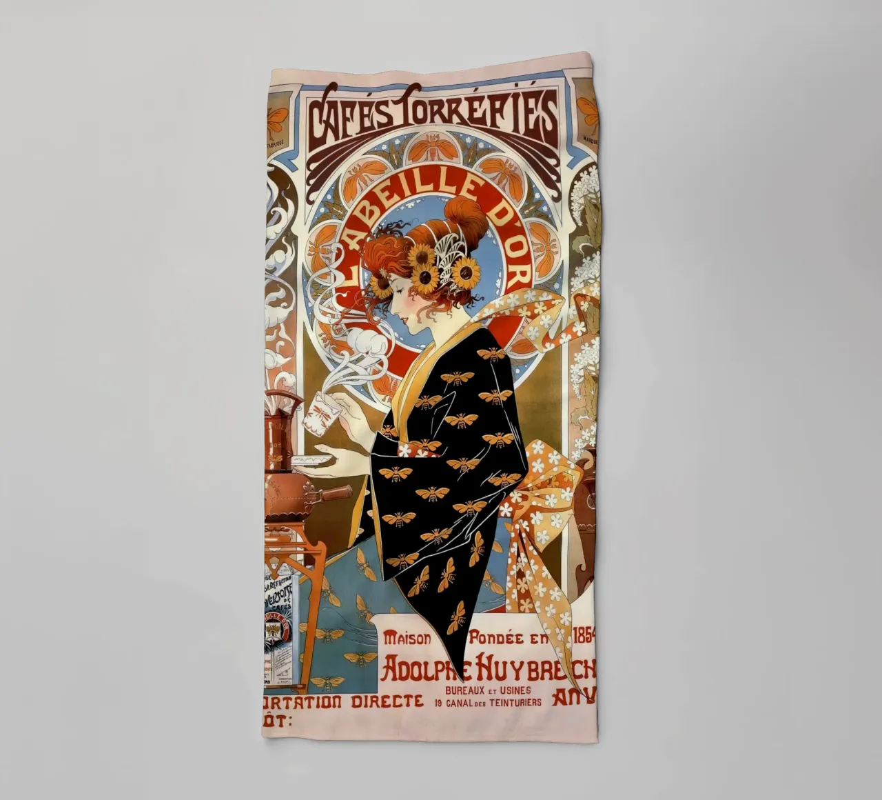 Acquistare caffè francese Pubblicità Caffè Torrefies Vintage asciugamano da bagno da Aaronshop