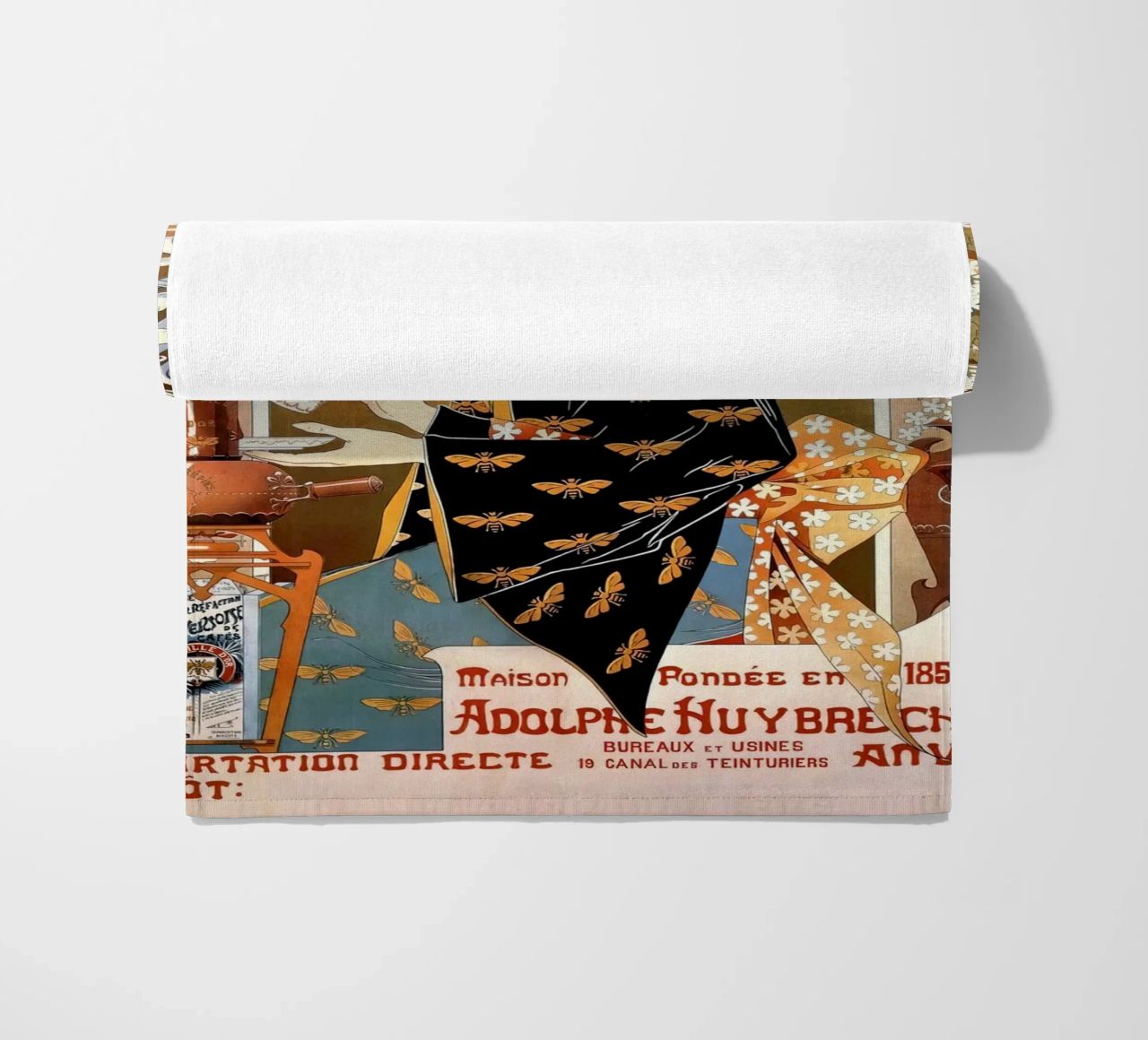 Acquistare caffè francese Pubblicità Caffè Torrefies Vintage telo mare da Aaronshop